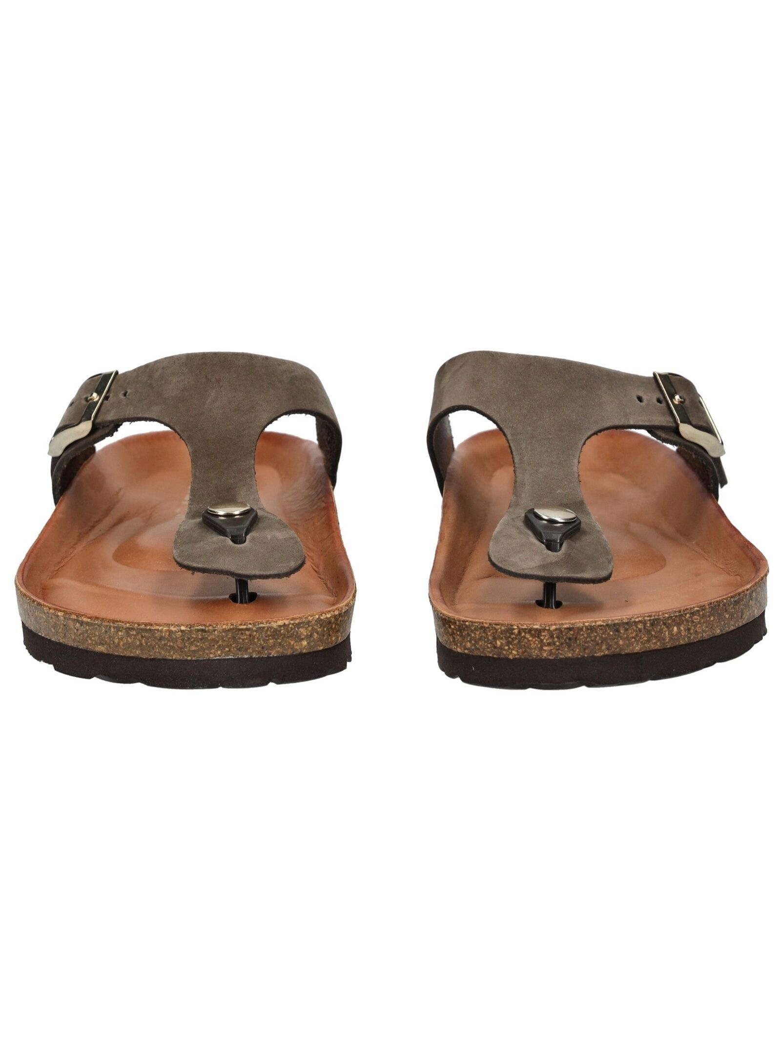 Rohde Pantoletten Nubukleder Thong Sandals Brown 40 5