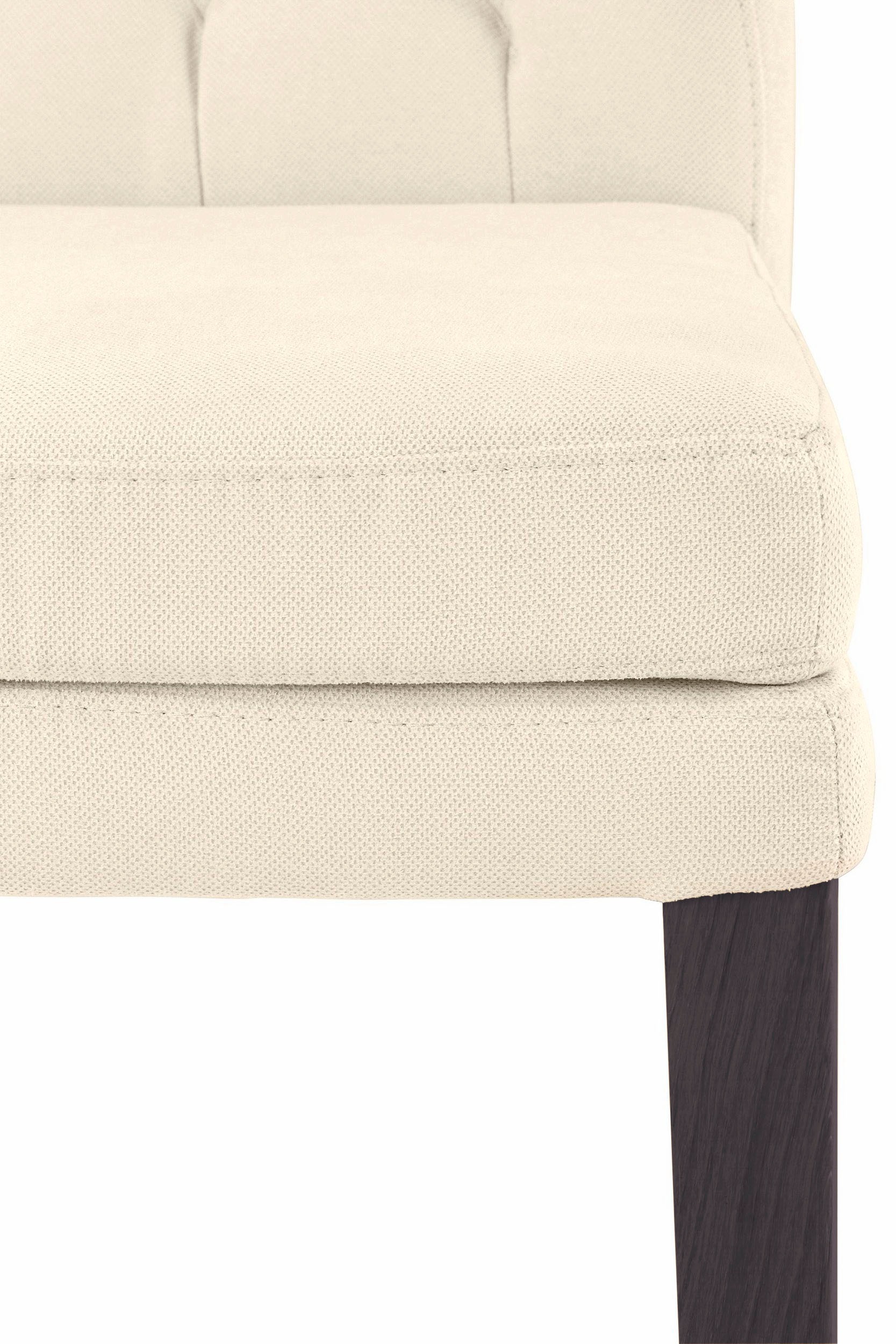 Home affaire 4-Fußstuhl »Colorado«, (Set), 2 St., Luxus-Microfaser, Beine aus Buche, wengefarben lackiert, Im 2er, 4er oder 6er-Set