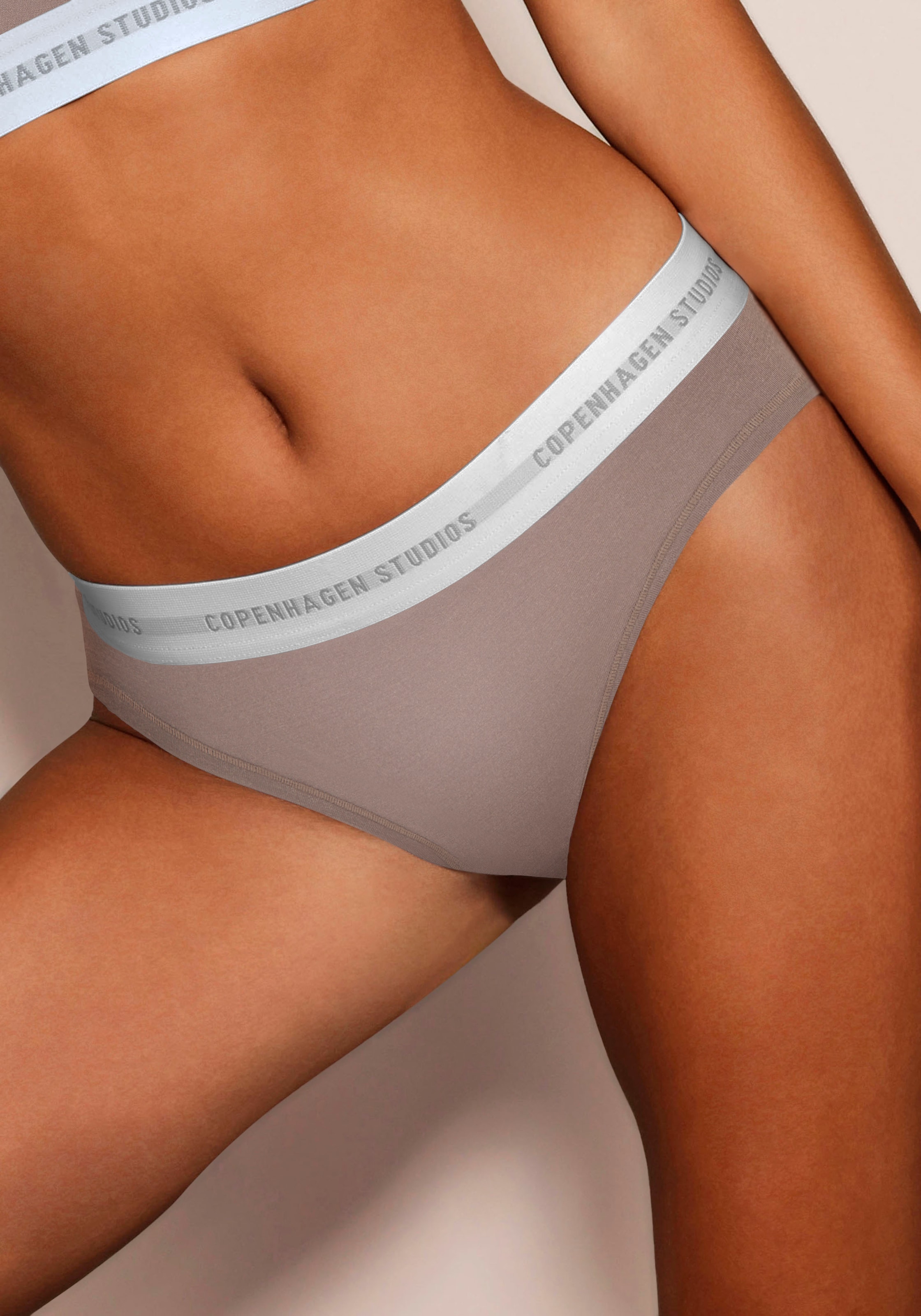 Copenhagen Studios Bikinislip mit elastischem Logobund günstig online kaufen