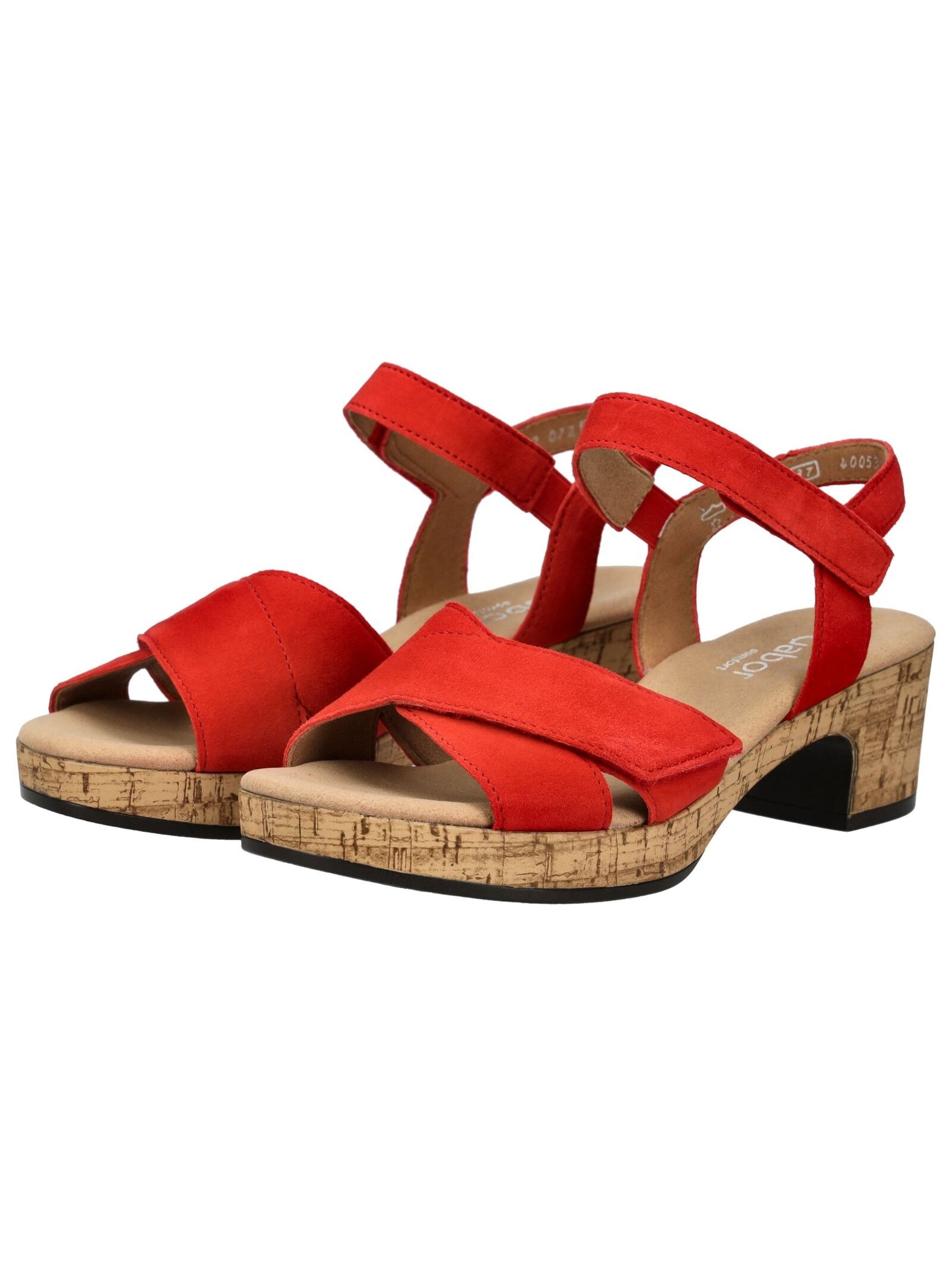 Gabor Comfort Riemchensandale »Gabor Comfort Sandalen Veloursleder«