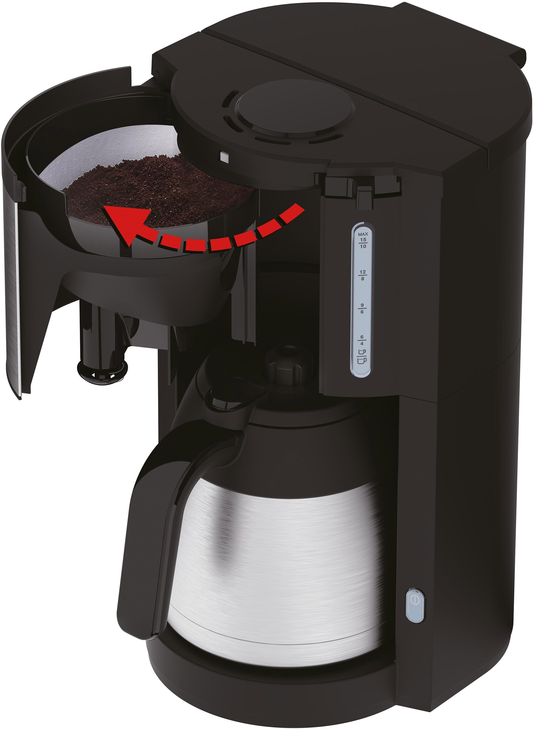 Krups Filterkaffeemaschine »KM305D Pro Aroma«, 1,25 l Kaffeekanne, Papierfilter, für 10 bis 15 Tassen