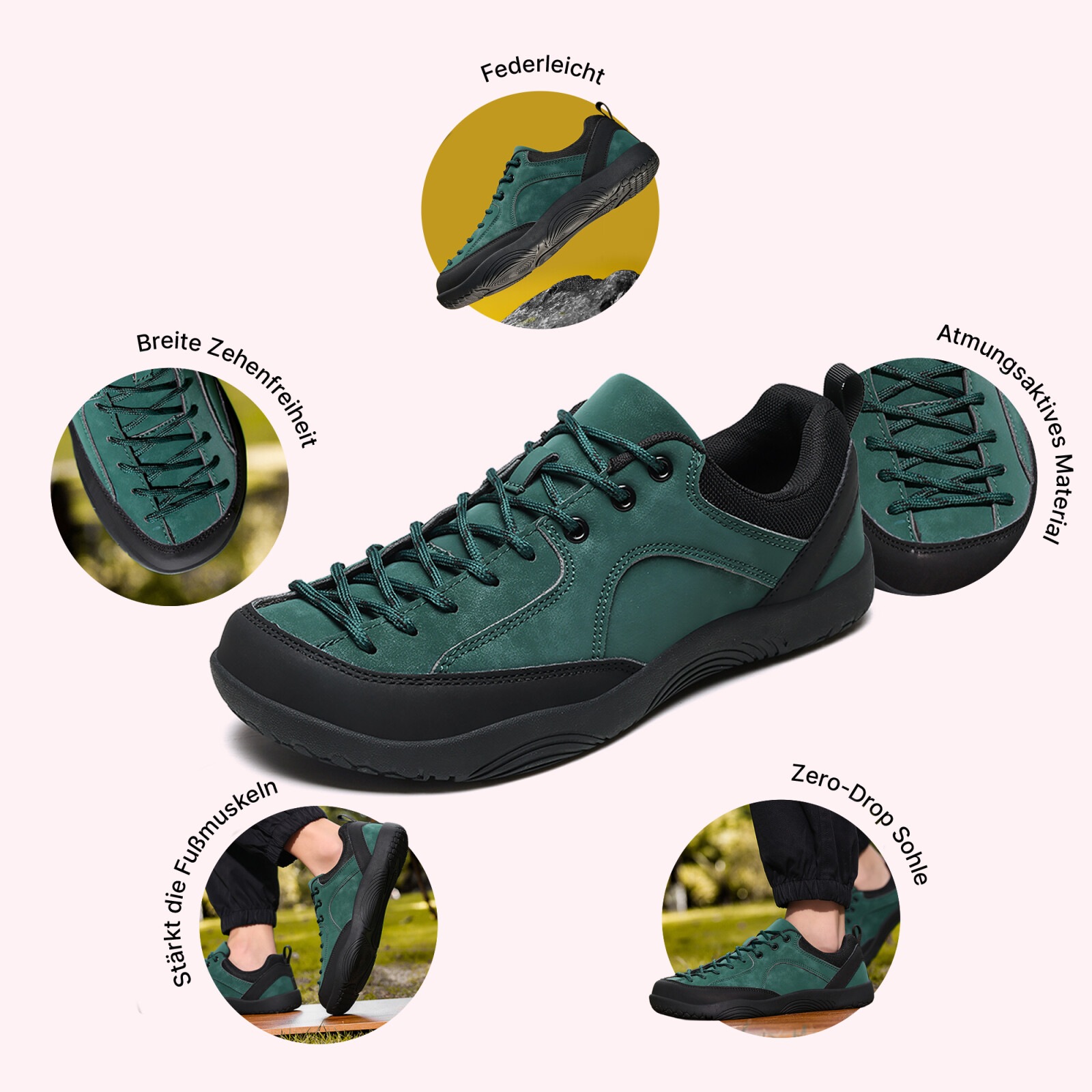 DOTALES Barfußschuh »Lynx Barfußschuhe Damen & Herren Barfuß Sneaker«  Minimalschuhe