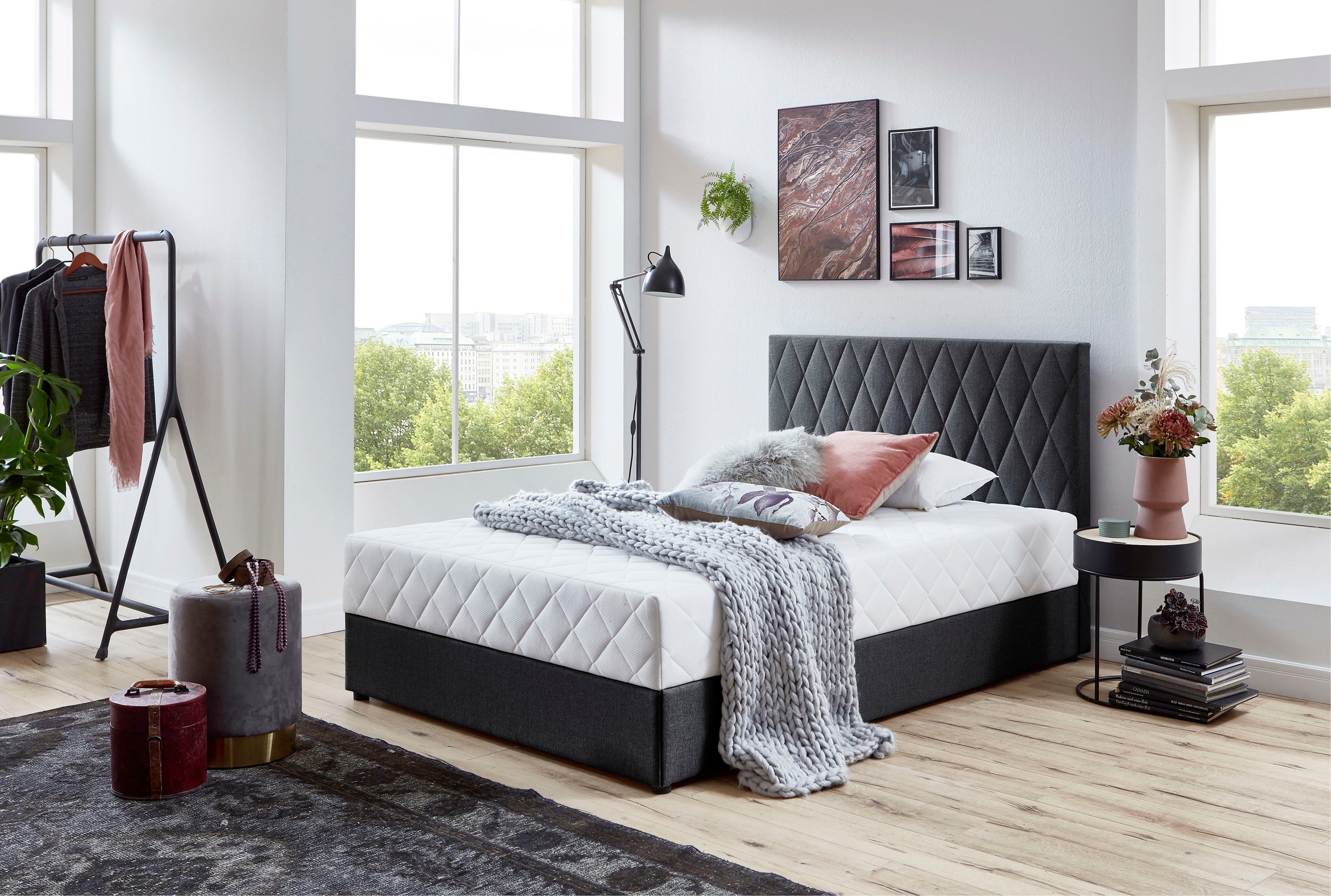 ATLANTIC home collection Boxbett ""Benita", OTTOs Choice Topseller inkl. Be günstig online kaufen