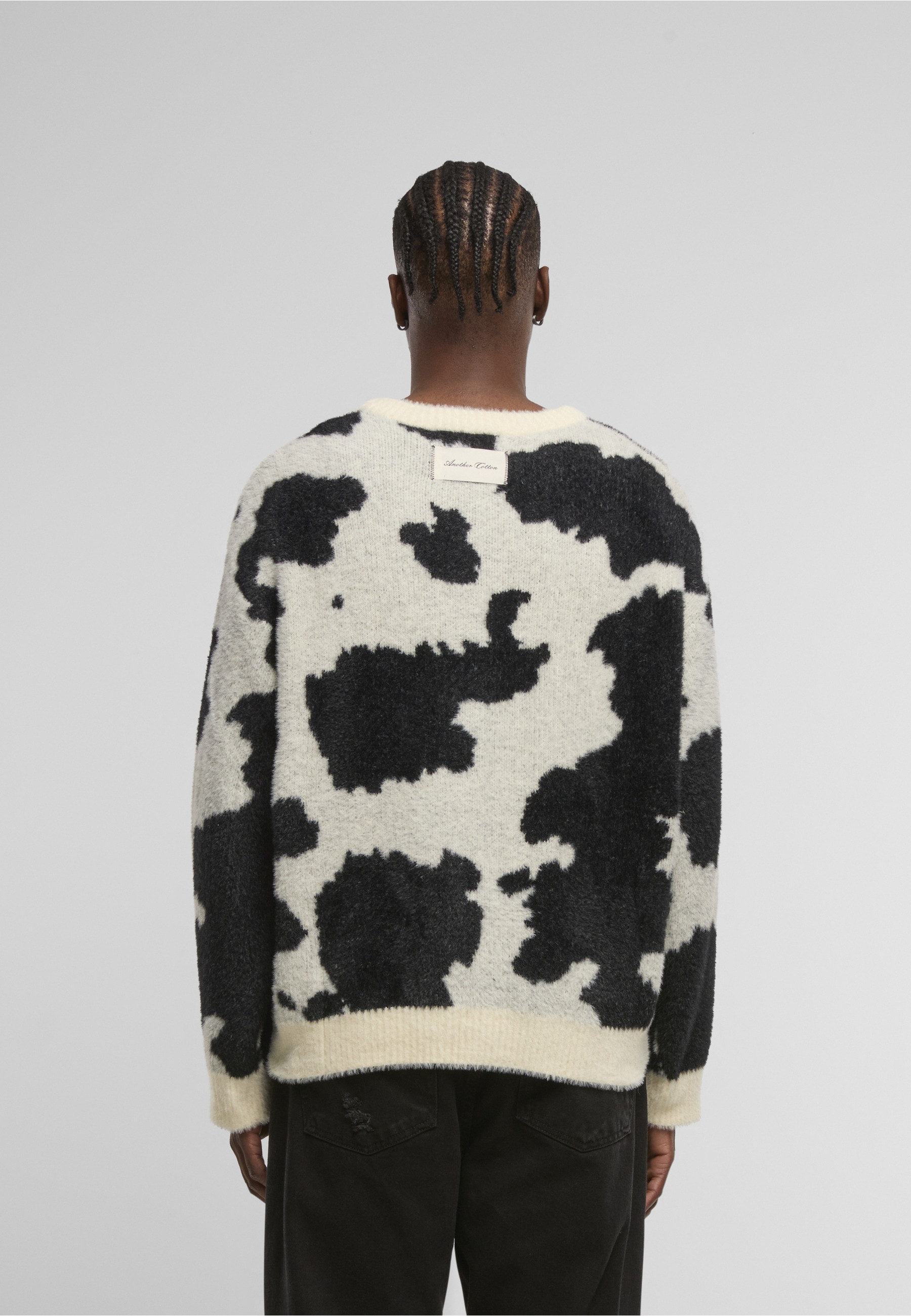 Another Cotton Lab Fleecepullover »Another Cotton Lab Another Cow Knit Sweater«, 1

