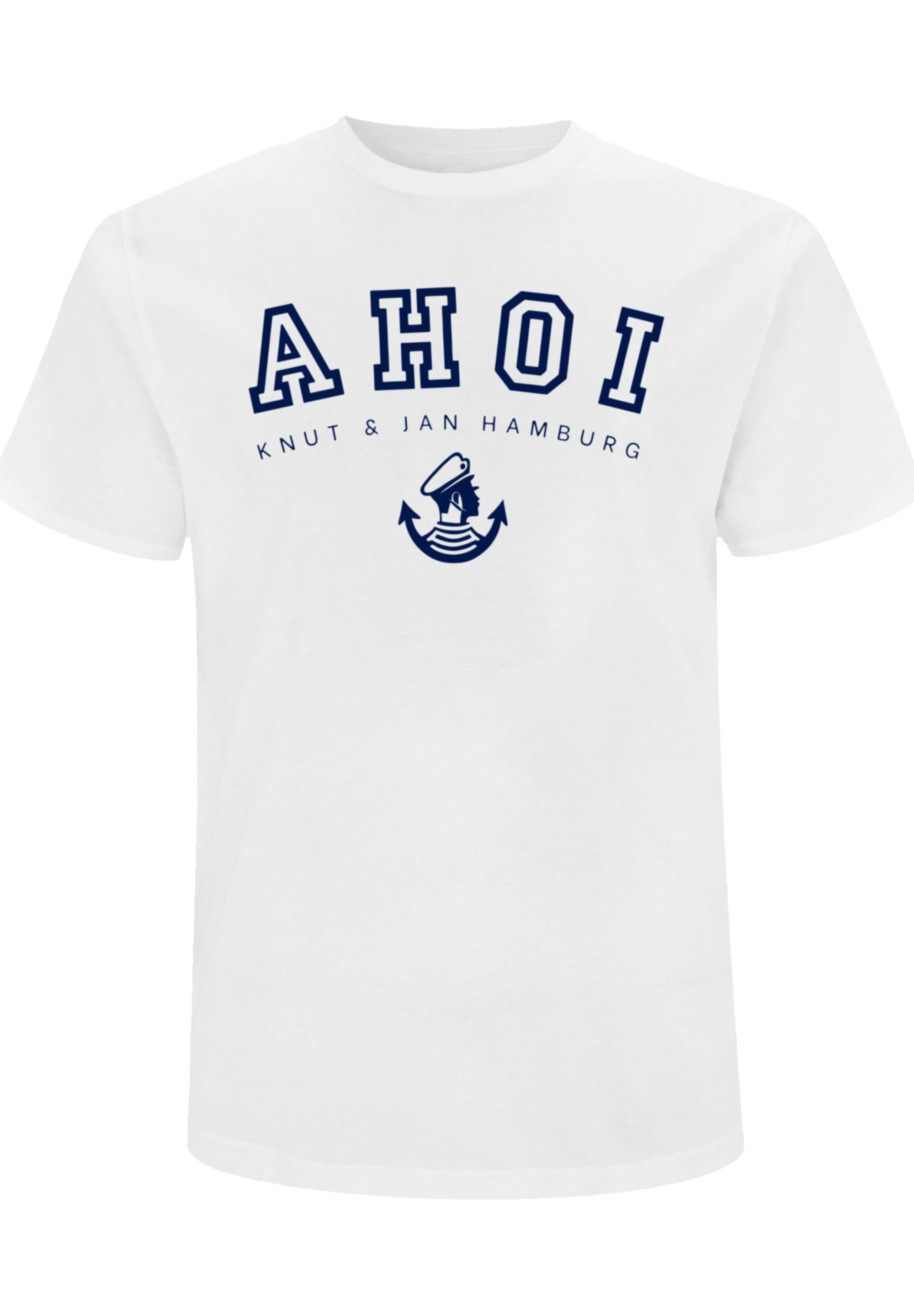F4NT4STIC T-Shirt »Ahoi Knut & Jan Hamburg«, Print für kaufen | BAUR