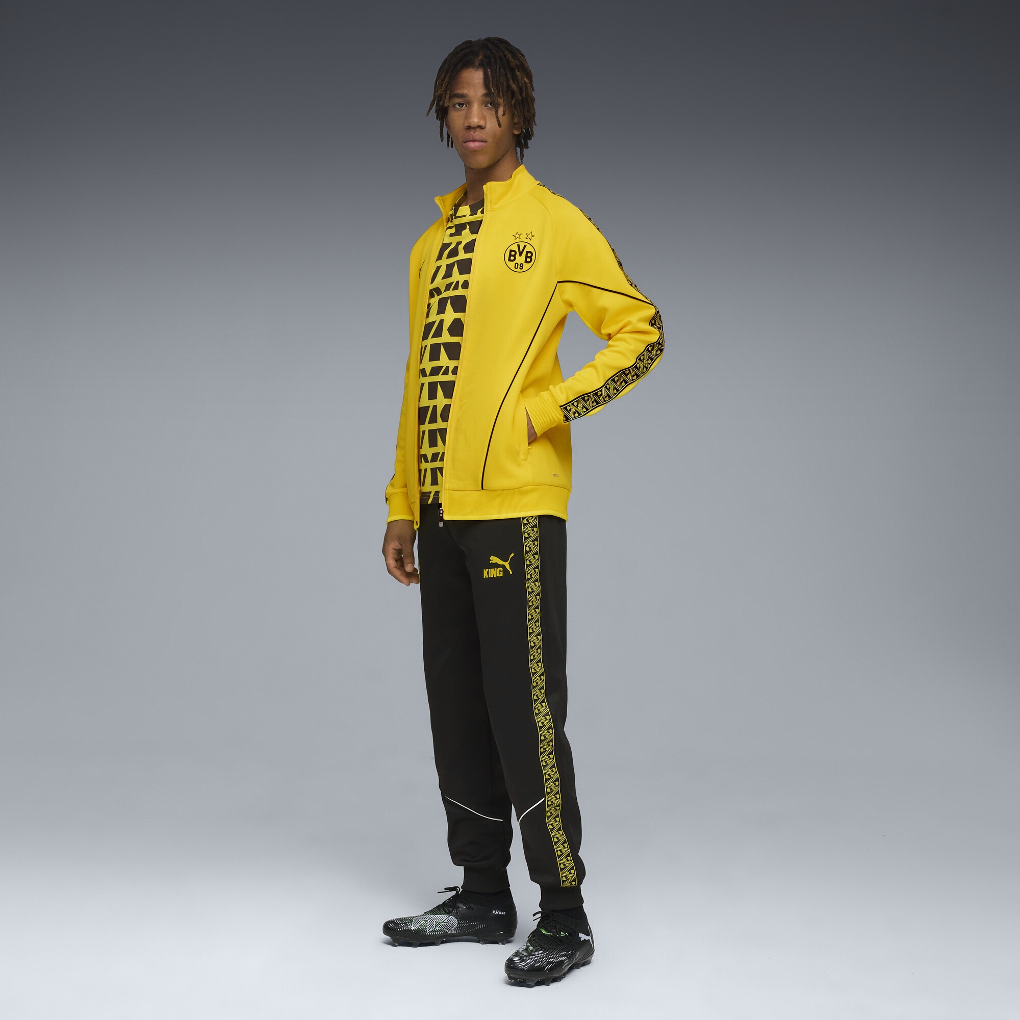 PUMA Sporthose »Borussia Dortmund KING Anthem Hose Herren«