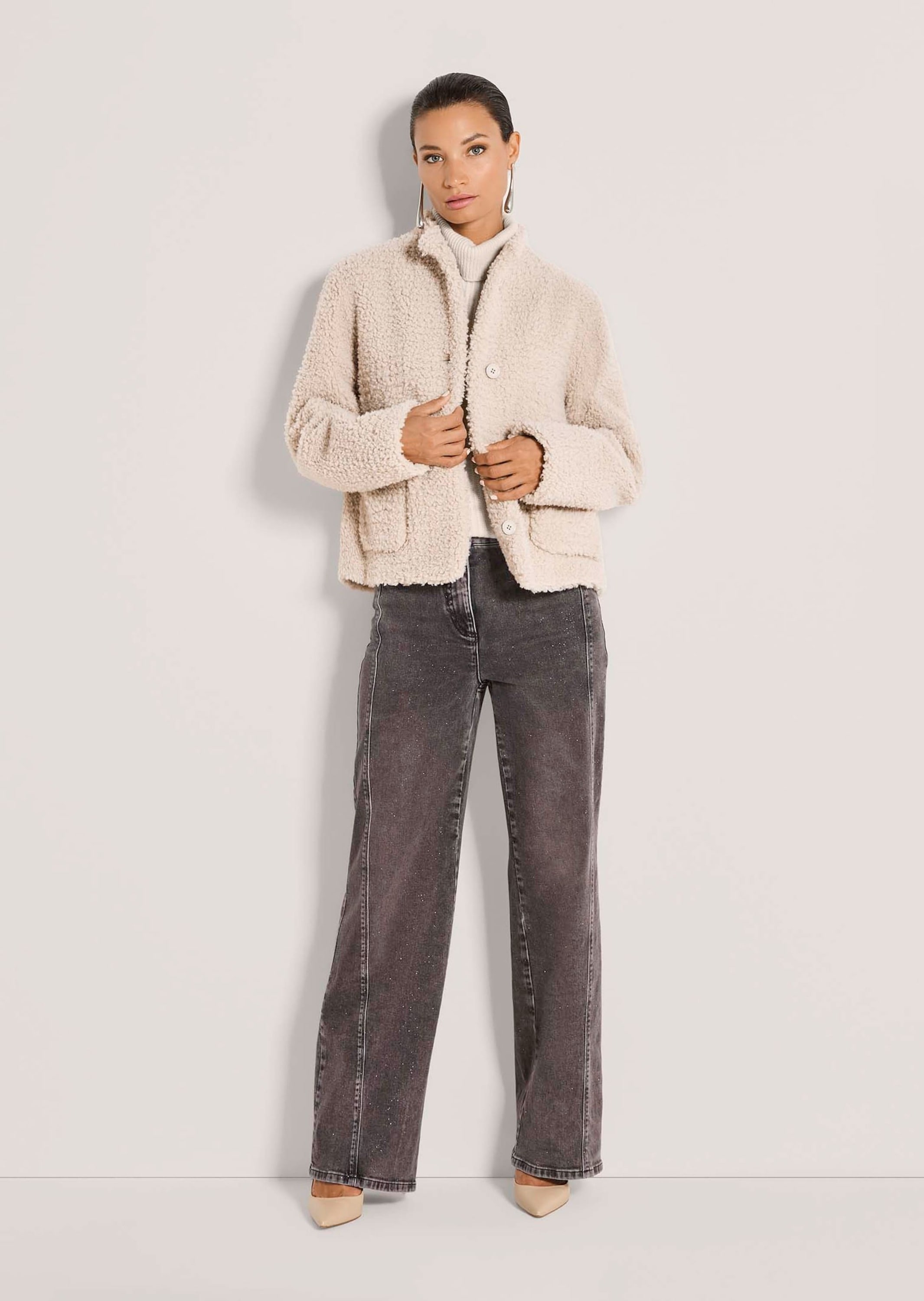 MADELEINE Kurzjacke »Jacke Kurze Teddy-Jacke«