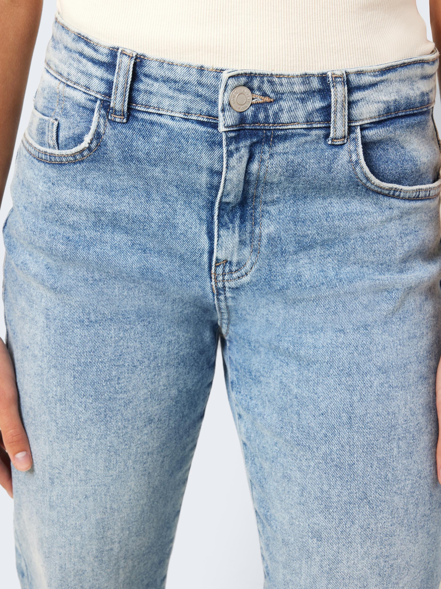 Noisy may Straight-Jeans "NMYOLANDA NW WIDE JEANS AZ236LB NOOS", extra lang günstig online kaufen