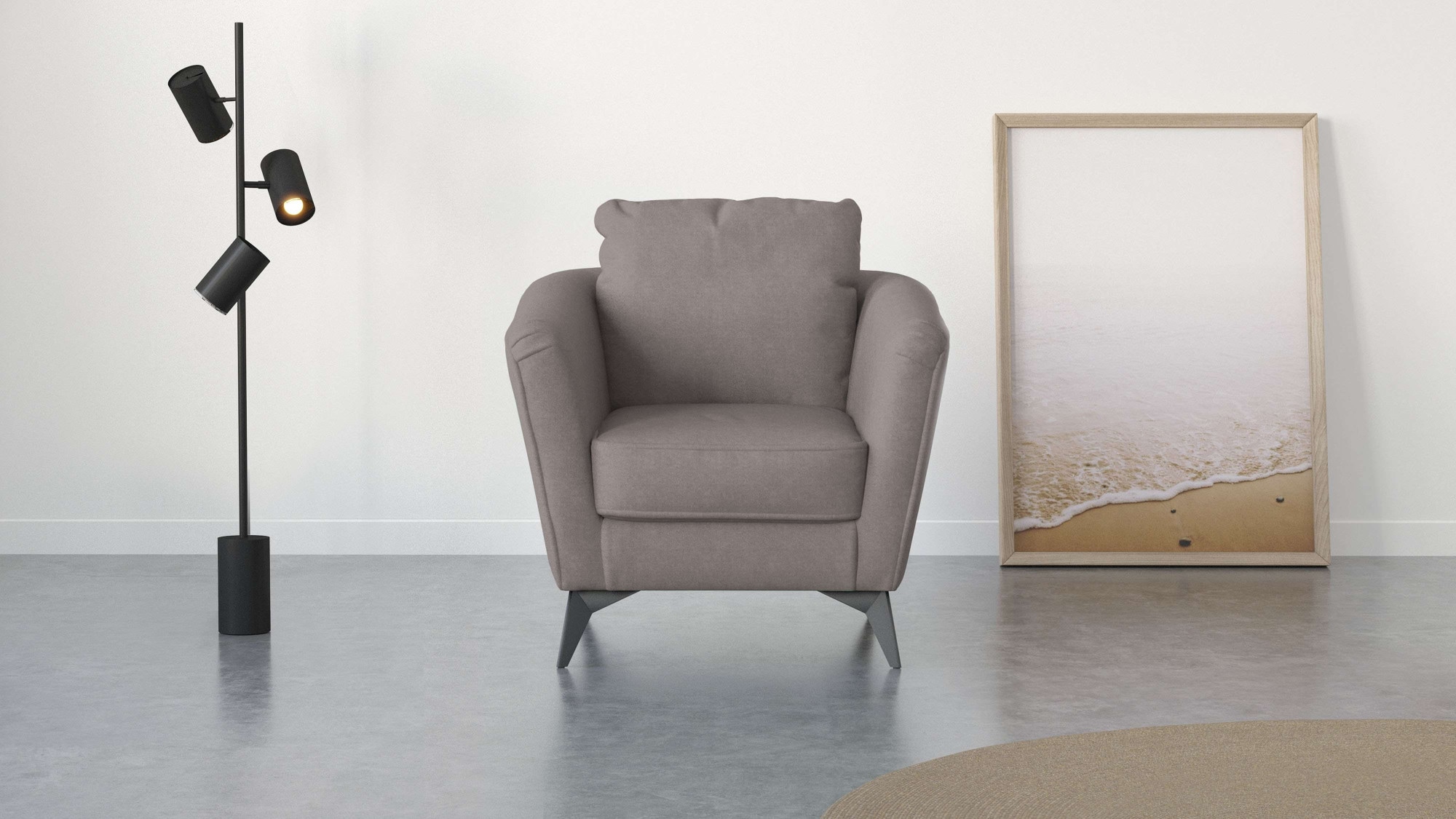 Places of Style Cocktailsessel "MATTHEW Sessel, Maße B/T/H: 83/85/88 cm", m günstig online kaufen