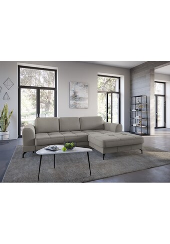 sit&more Sit&more Ecksofa »Bendigo« su Sitztief...