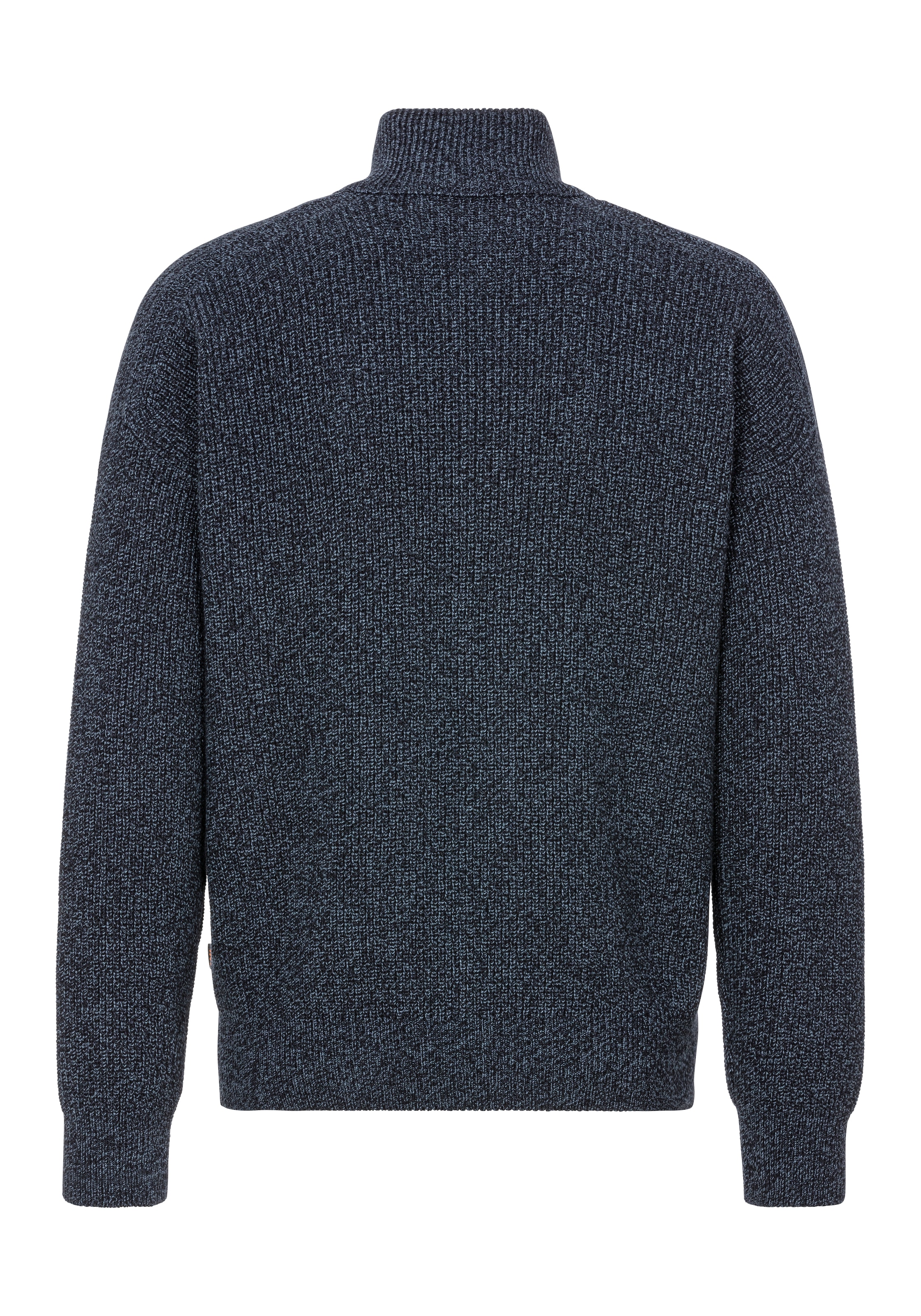 BOSS ORANGE Strickjacke »Kalandrio«, mit kontrastfarbigem Reißverschluss