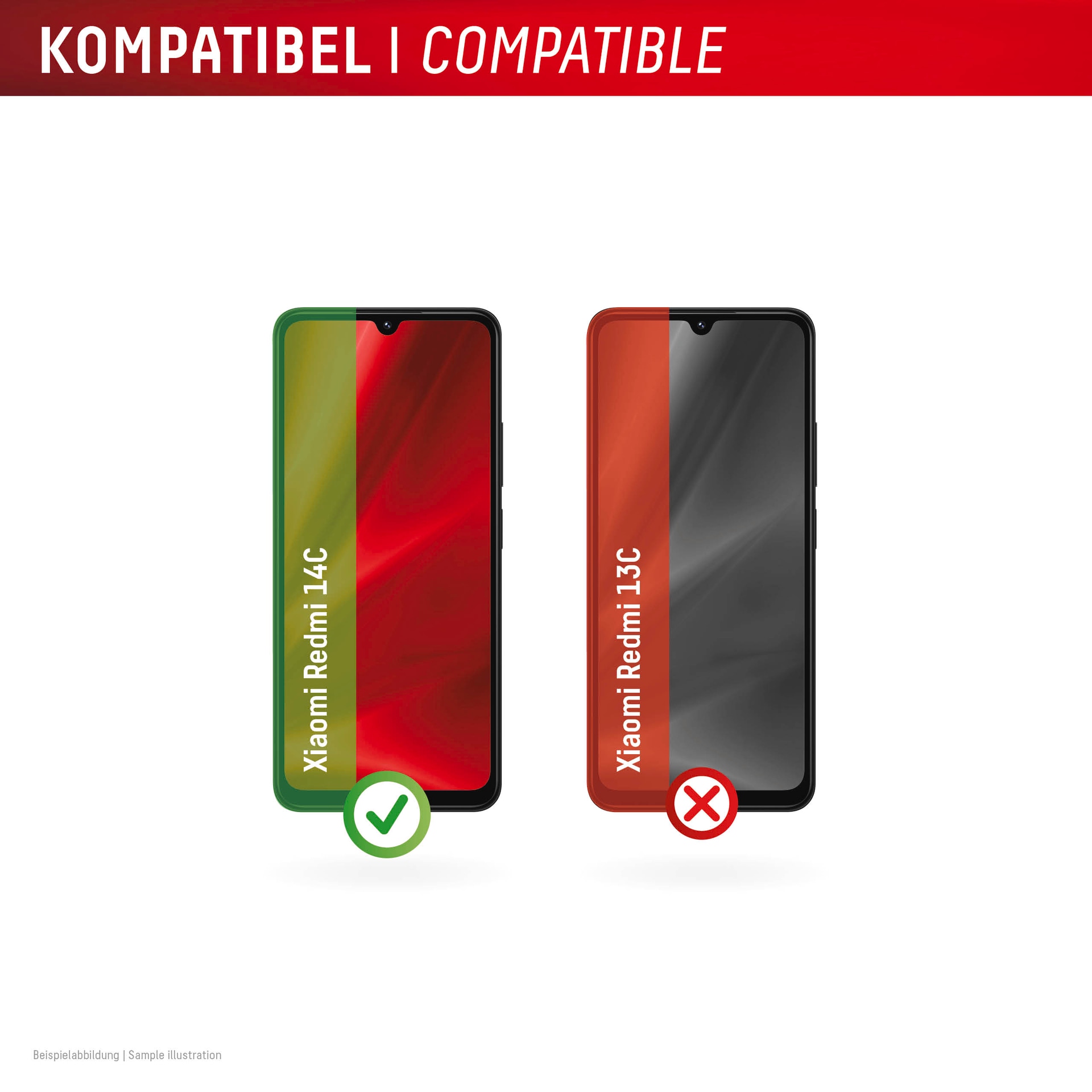 Displex Displayschutzglas »Smart Glass«, Displayschutzfolie, Schutzfolie, Bildschirmschutz, kratz- & stoßfest