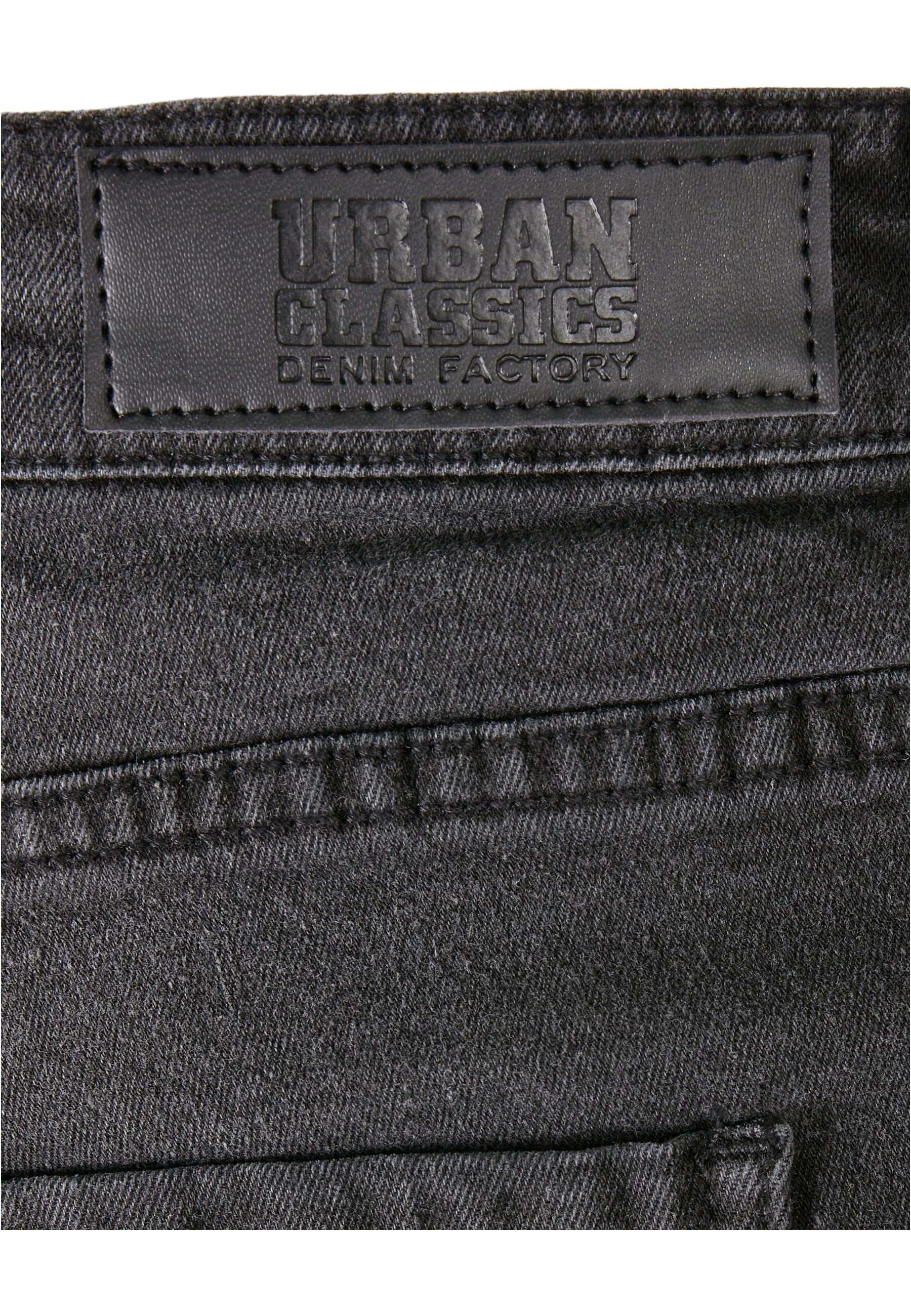 URBAN CLASSICS Bequeme Jeans »Urban Classics Herren Slim Fit Zip Jeans« 1 Stk.