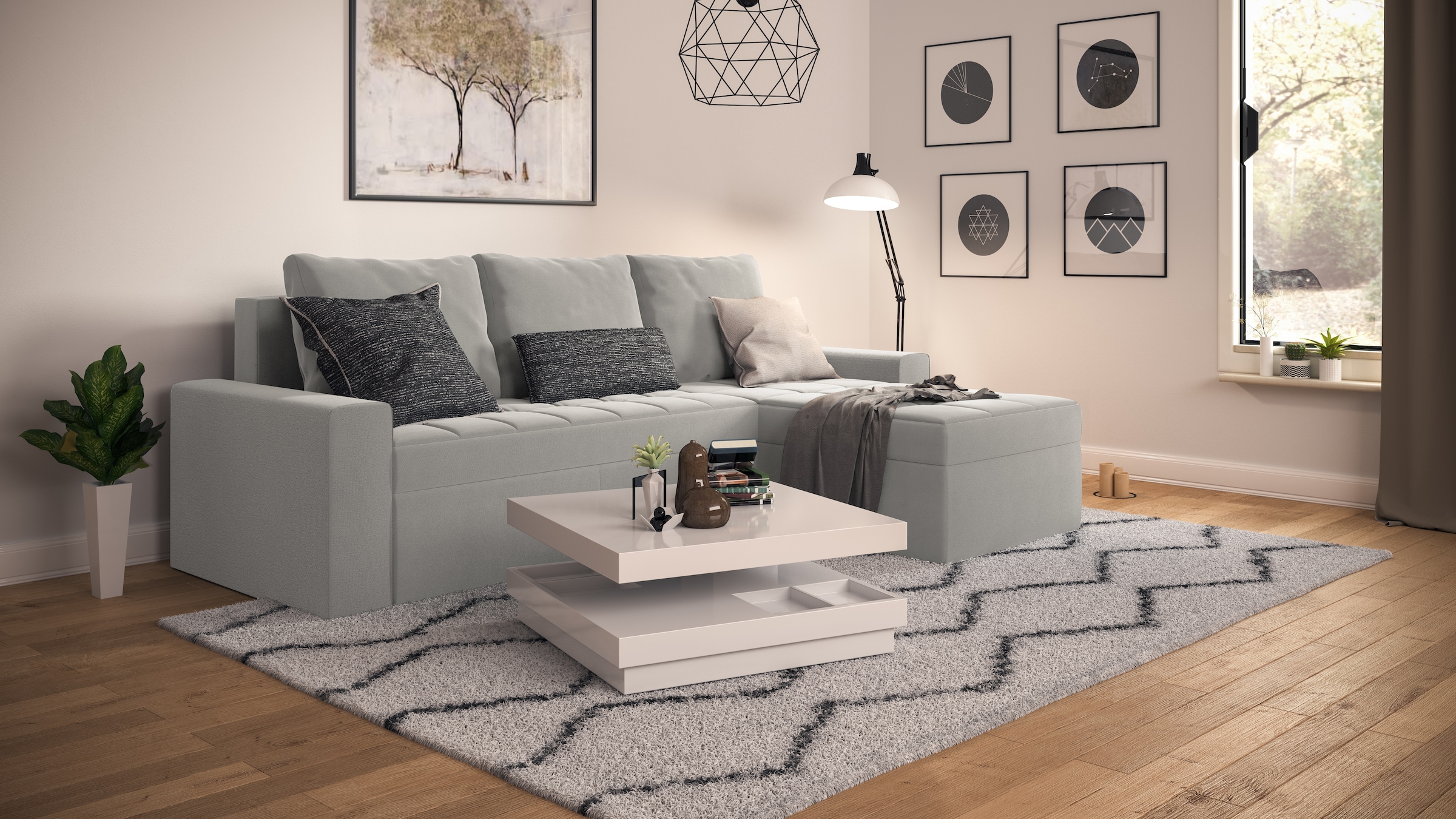 | bestellen INOSIGN »Marik«, BAUR Ecksofa mit Bettfunktion