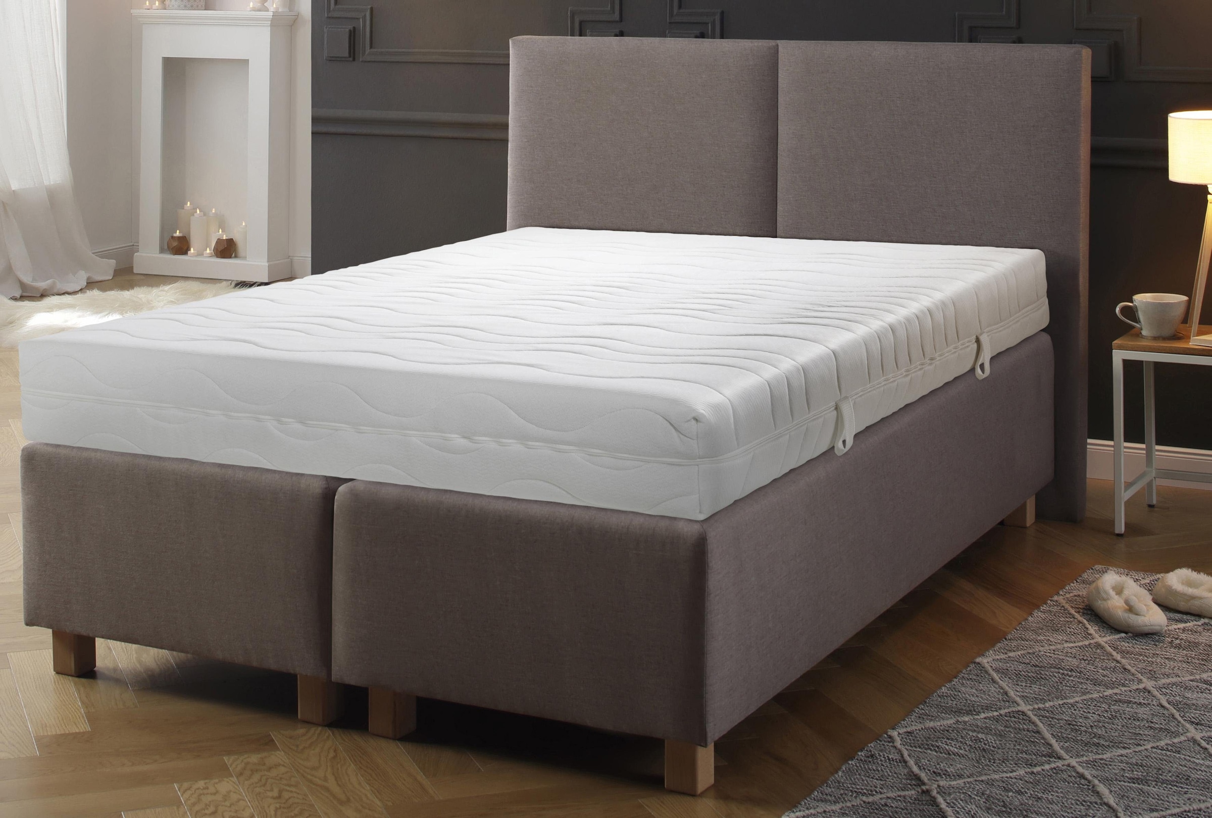 fan Taschenfederkernmatratze »ProVita Luxus T ECO«, 20 cm hoch, 420 Federn, (1 St.), Matratze mit beständigem Bezug, in diversen Größen erhältlich