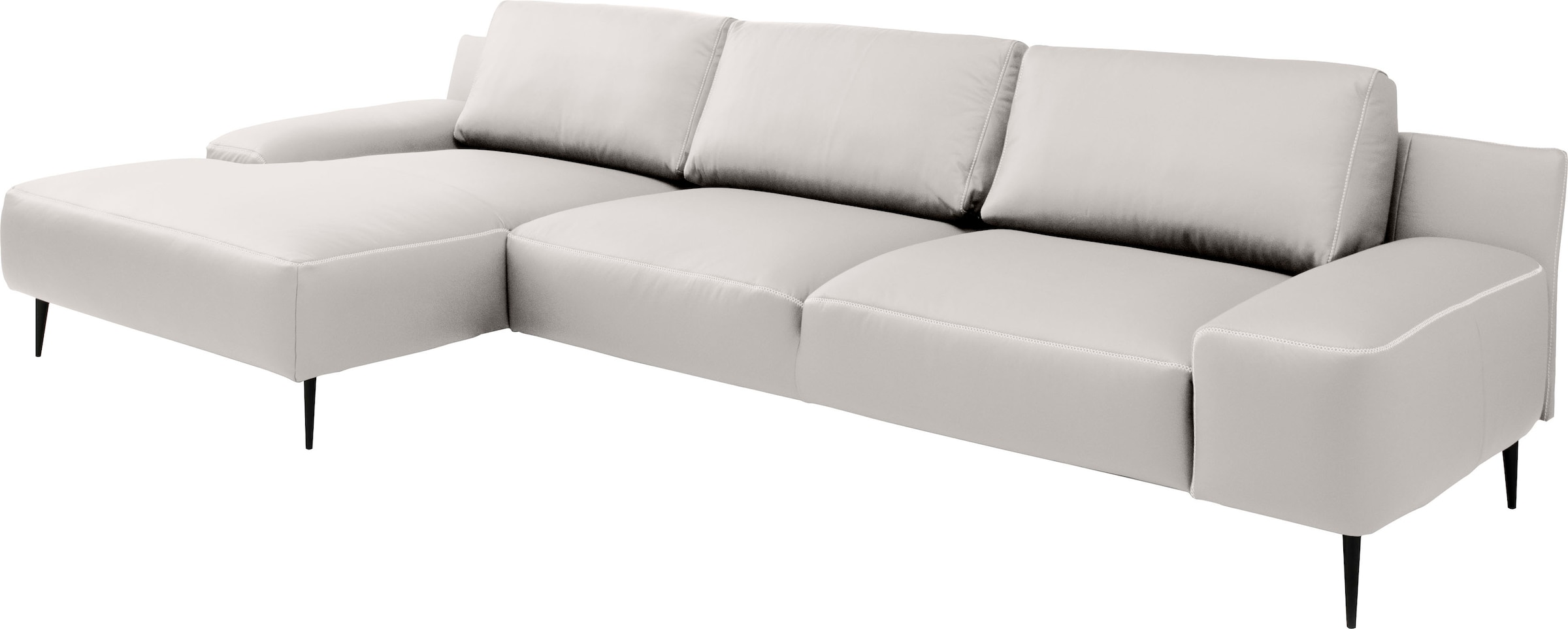 designwerk Ecksofa »Forma, zeitloses Designsofa mit aktuellem Fuß, L-Form«, in hochwertiger Verarbeitung und tollem Sitzkomfort