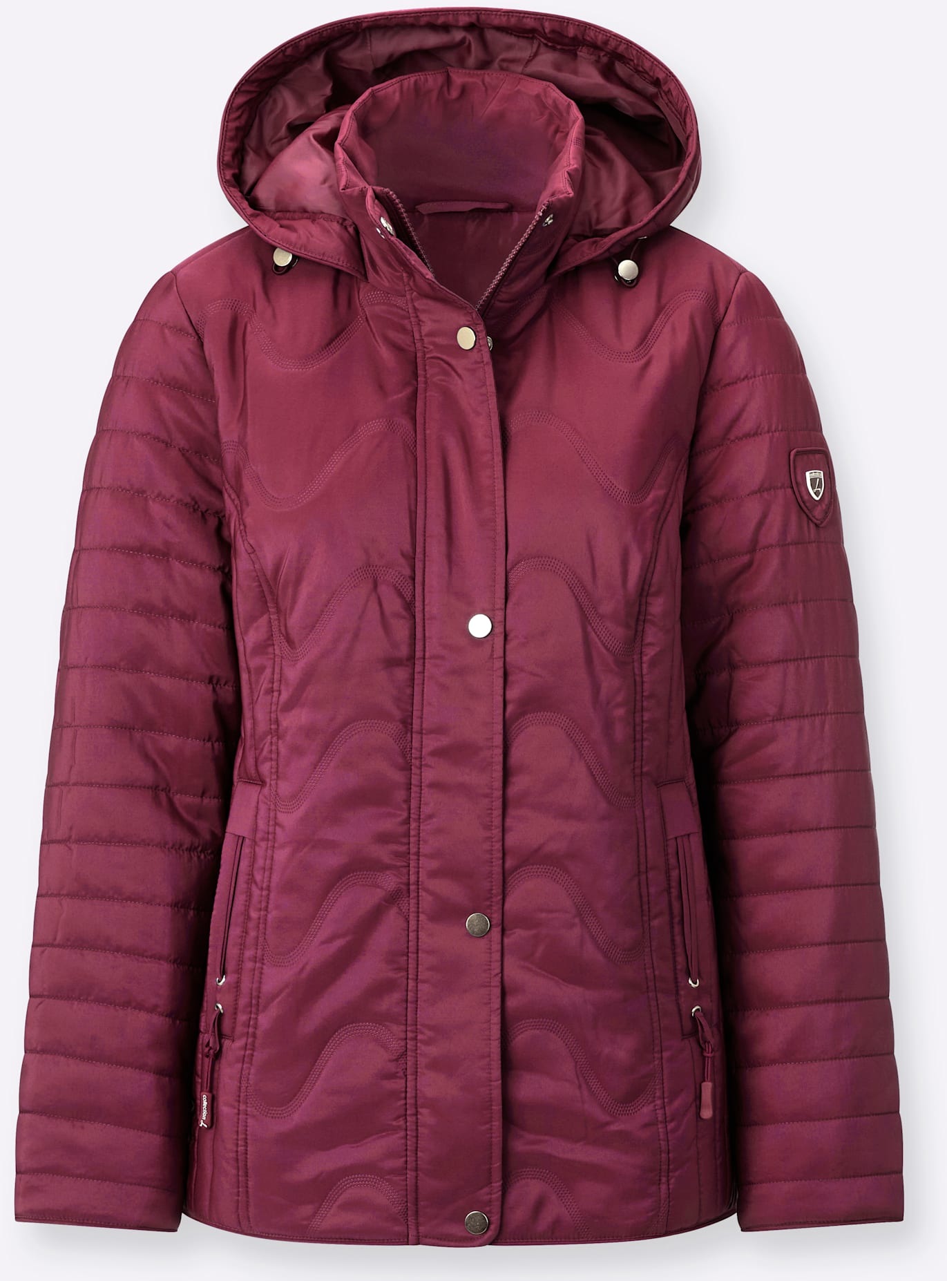 Casual Looks Steppjacke mit Kapuze