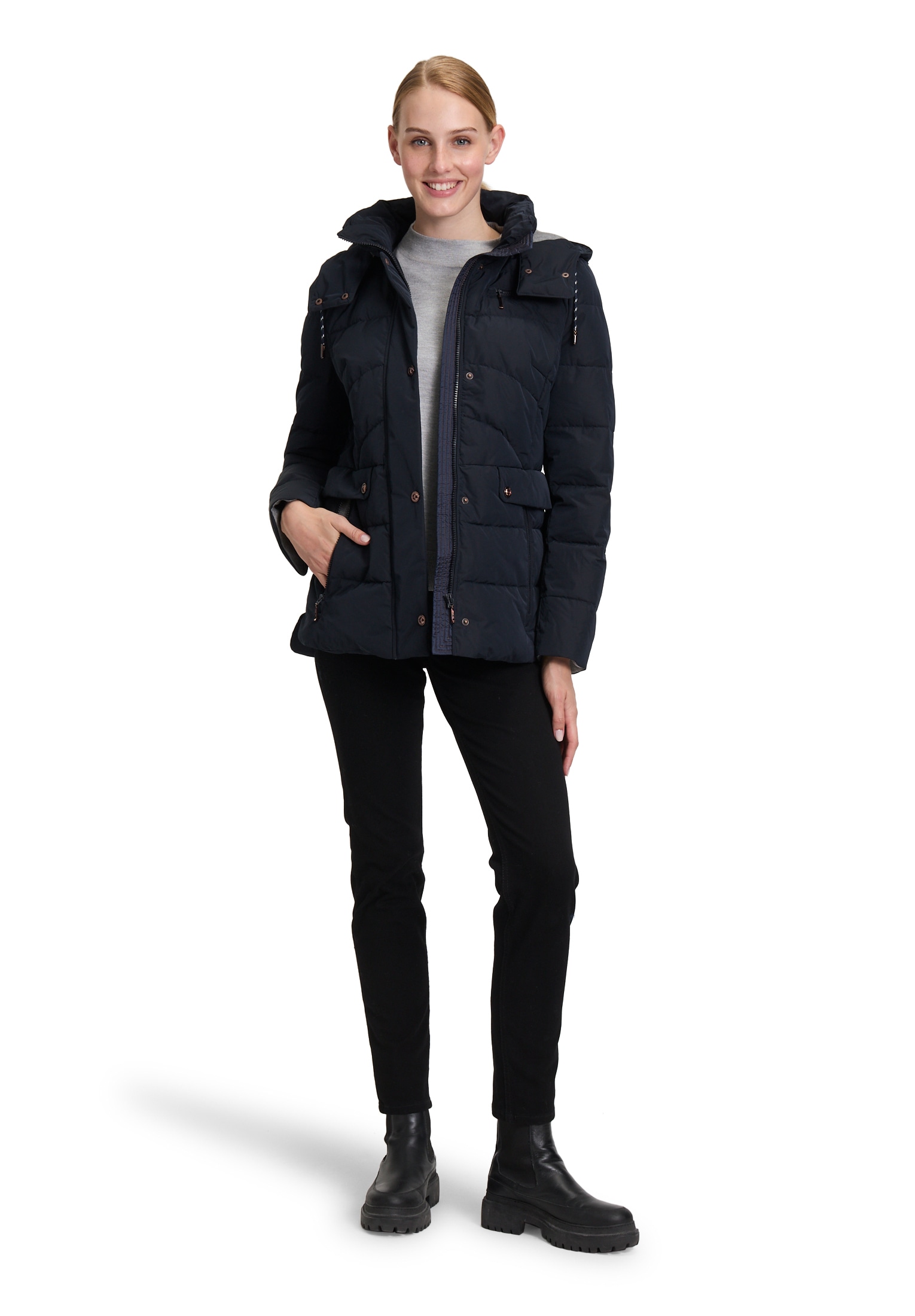 Gil Bret Steppjacke »Gil Bret Damen Steppjacke Kunstdaune«, mit Kapuze