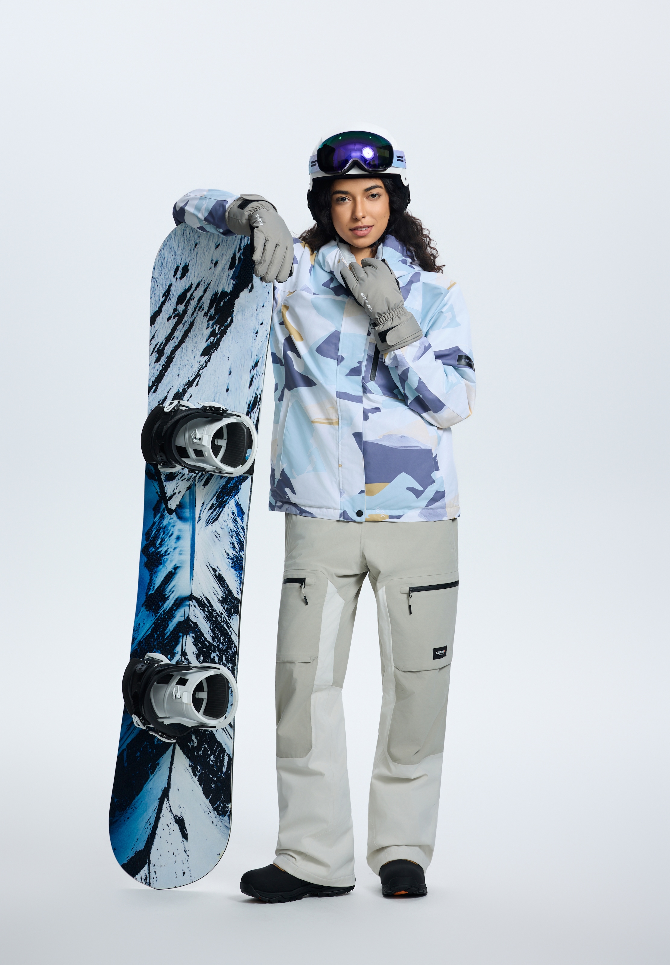 Icepeak Skijacke »ICEPEAK CREOLA« für Alpinski und Snowboard, atmungsaktiv, wasserdicht