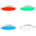 Brilliant Leuchten LED Deckenleuchte »Abie«, LED-Modul, 1 St., Farbwechsler, Nachtlichtfunktion