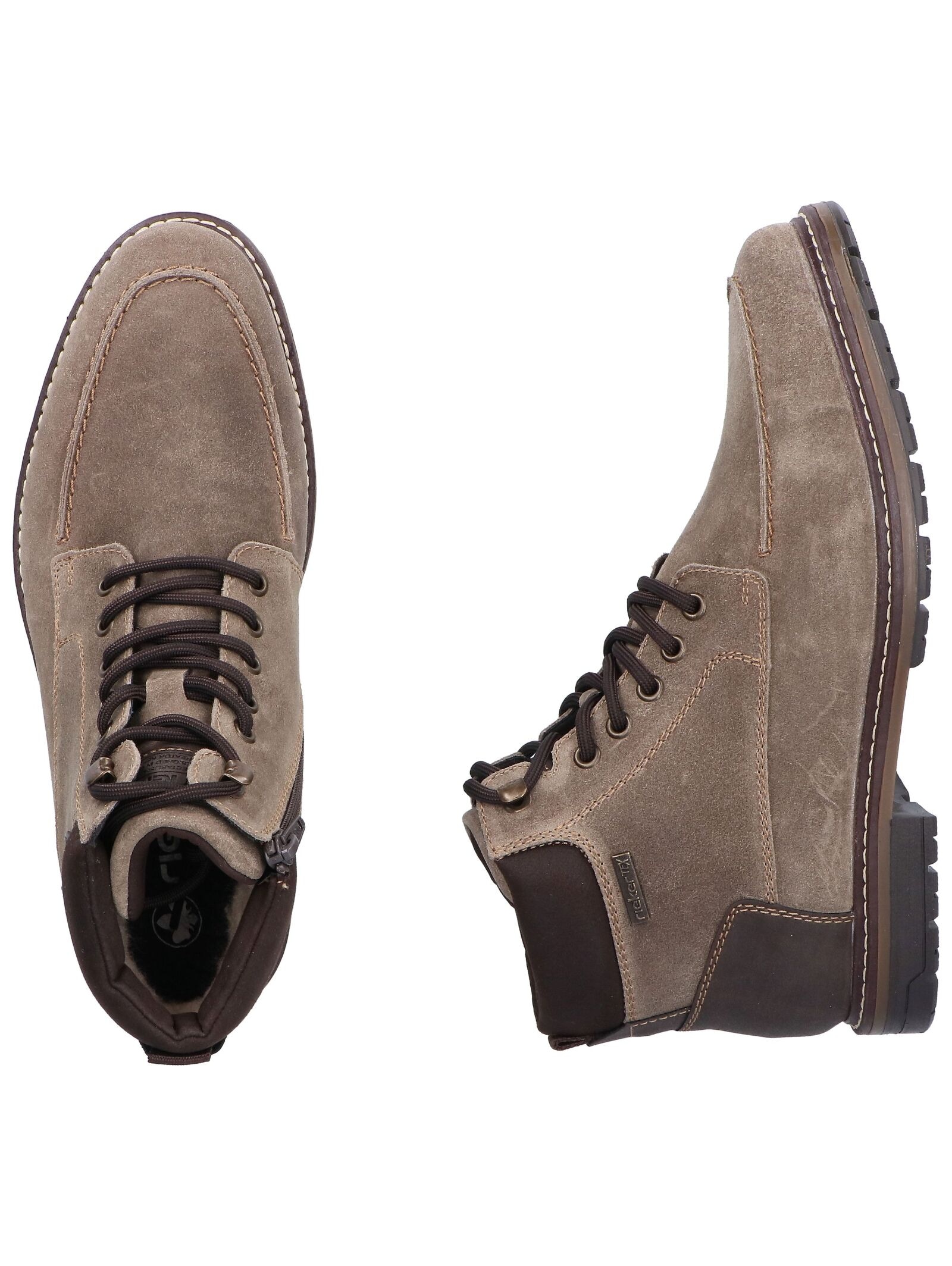 Rieker Schnürstiefelette »Rieker Stiefelette Leder«