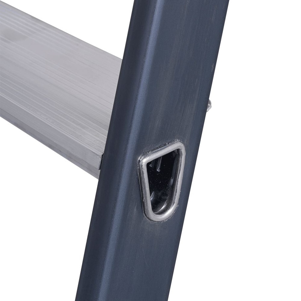 KRAUSE Stehleiter »SePro S«, Alu eloxiert, 1x4 Stufen, Arbeitshöhe ca. 285 cm