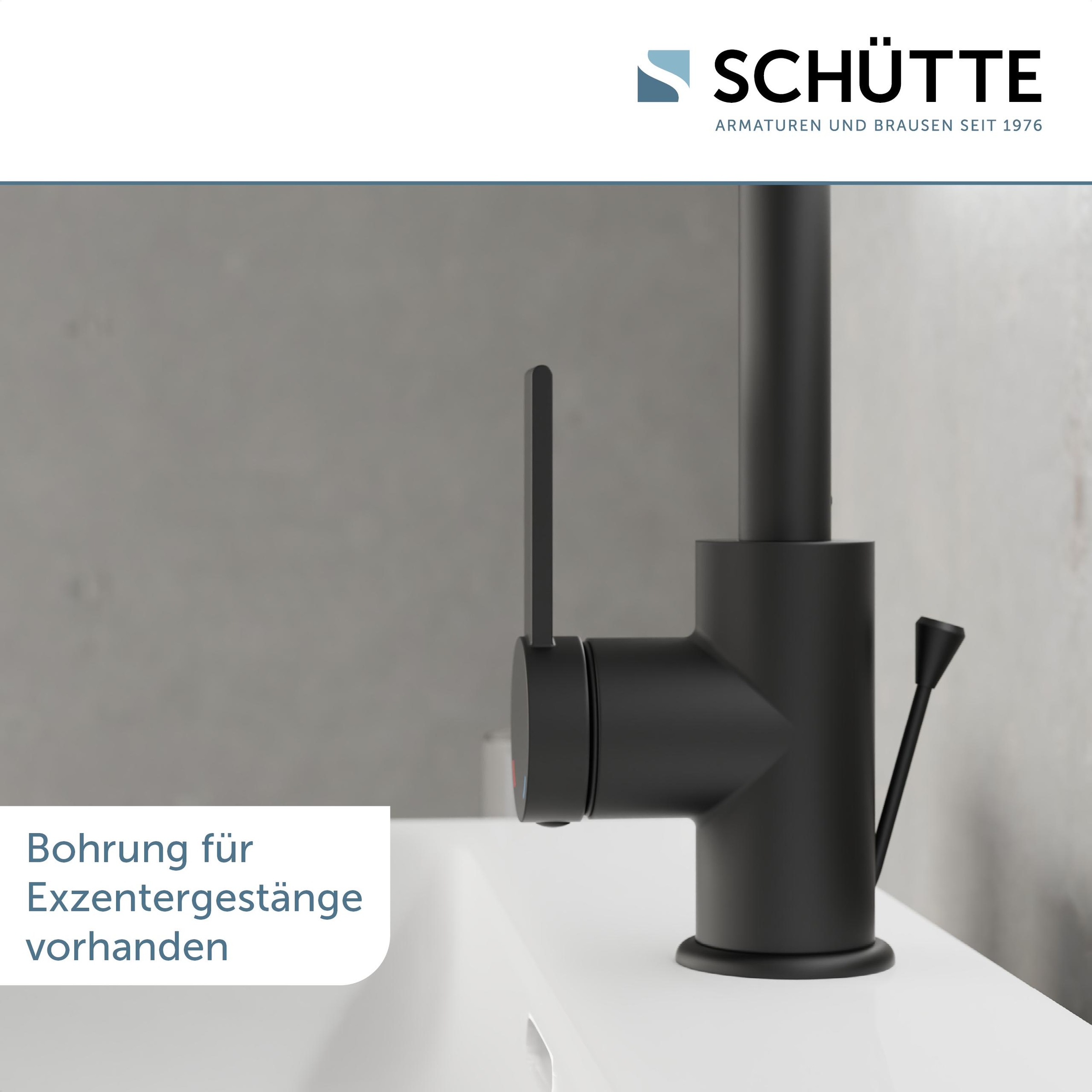 Schütte Waschtischarmatur »»LOS ANGELES««, (1 St.), Praktische Cold-Start-Funktion zum Energiesparen