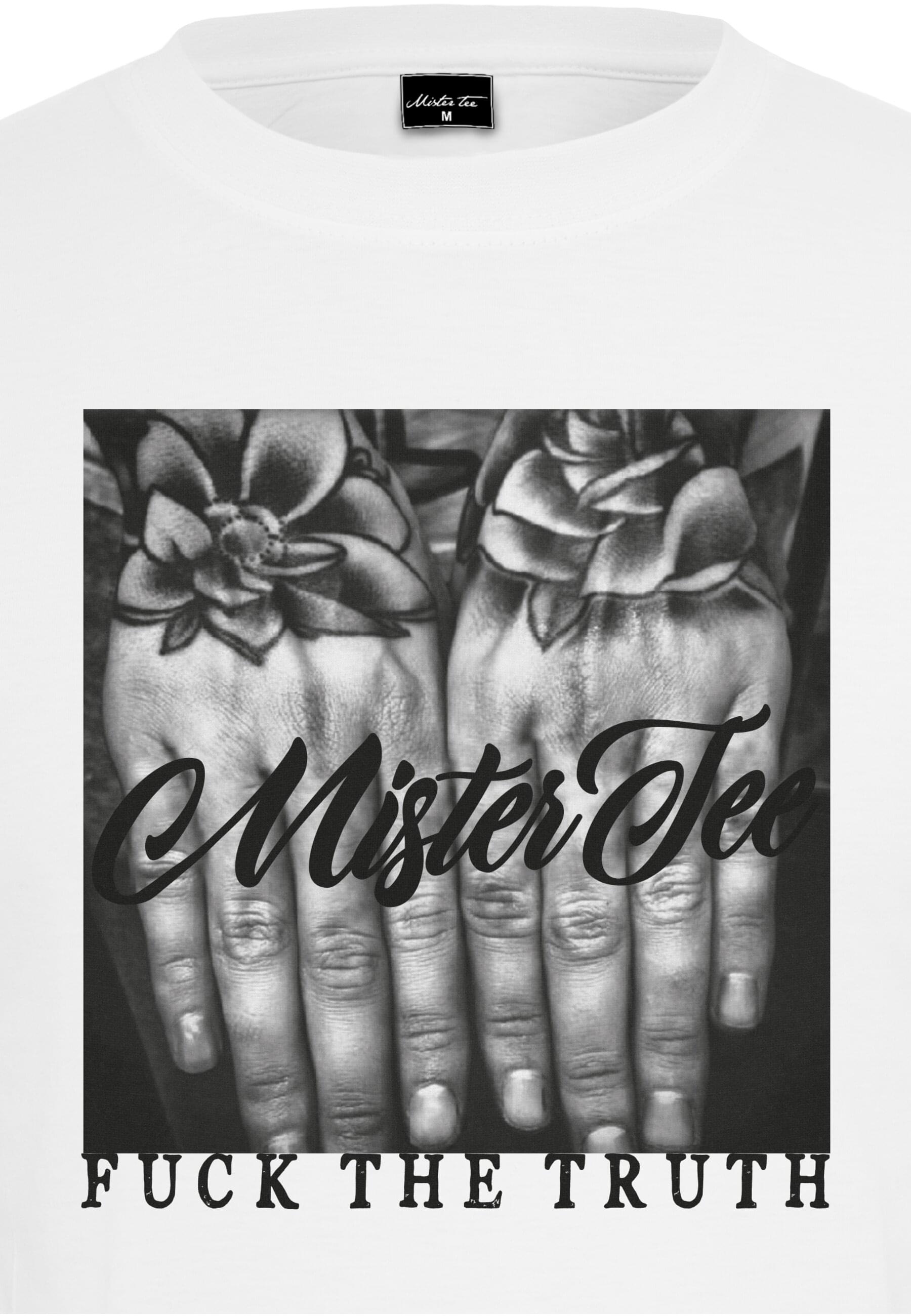 MisterTee Kurzarmshirt »MisterTee Herren Mister Tee Fuck The Truth Tee«, (1 tlg.)