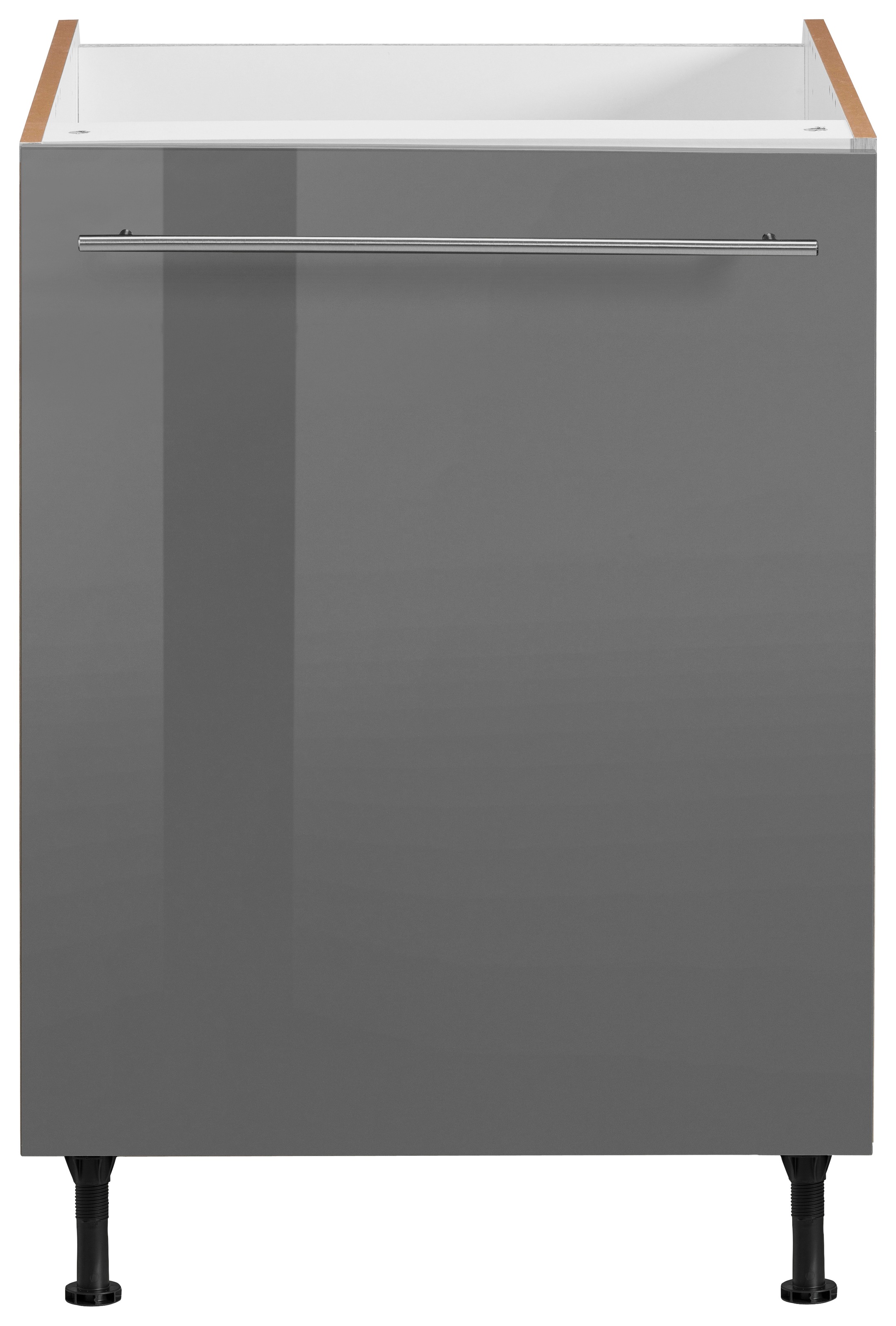 OPTIFIT Spülenschrank »Bern«, 60 cm breit, mit 1 Tür, mit höhenverstellbaren Füßen, mit Metallgriff