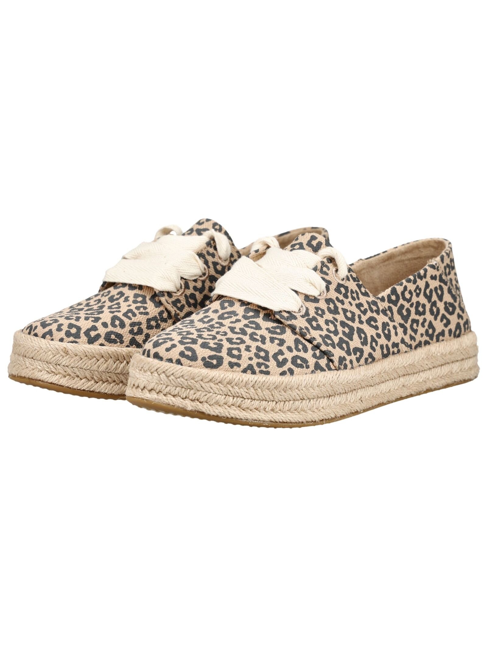 Toms Carolina Lace-Up Espadrilles Beige EU 38 3