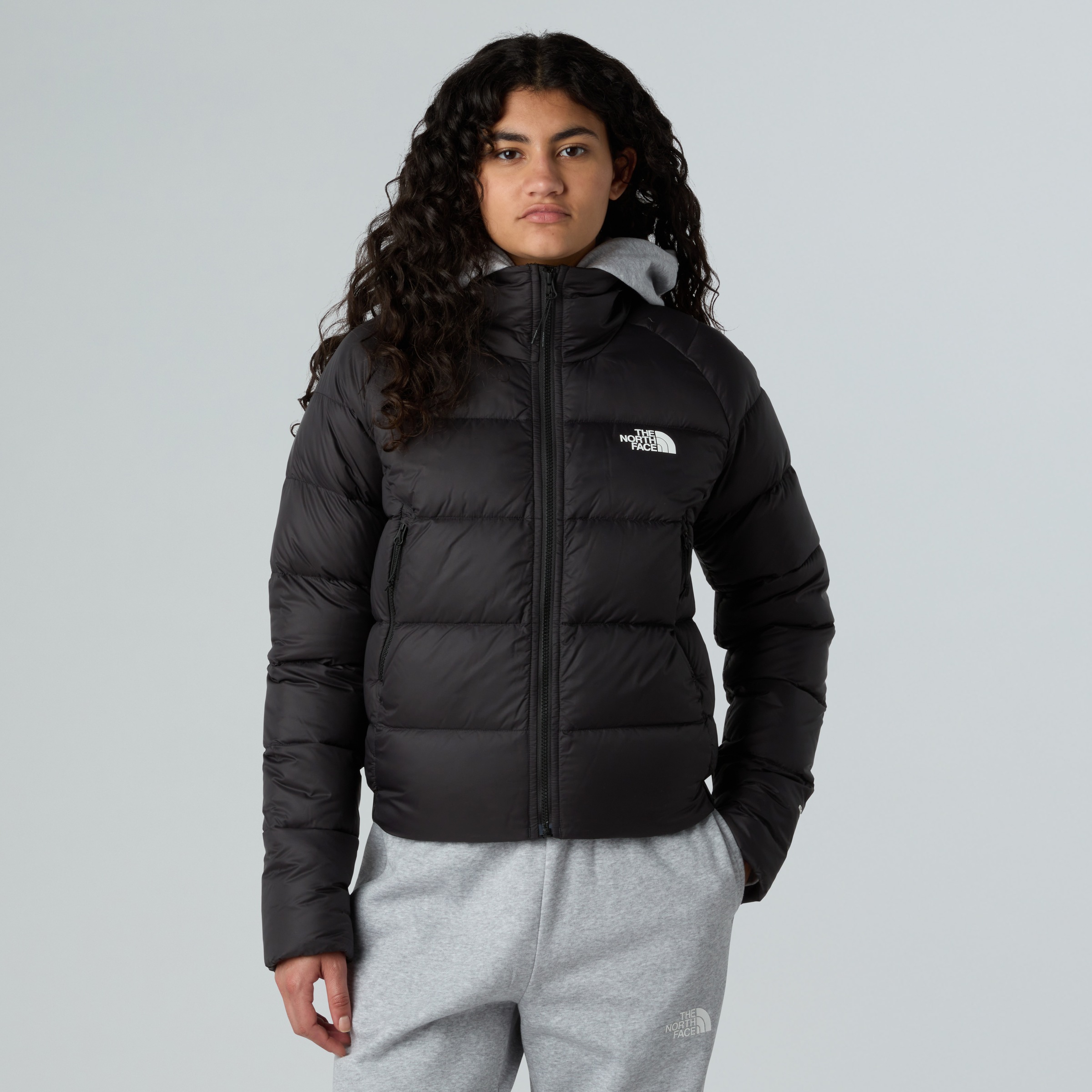 The North Face Daunenjacke "W HYALITE DOWN JKT" mit Gänsedaunenfüllung, leichtes Material, mit Handwärmtaschen