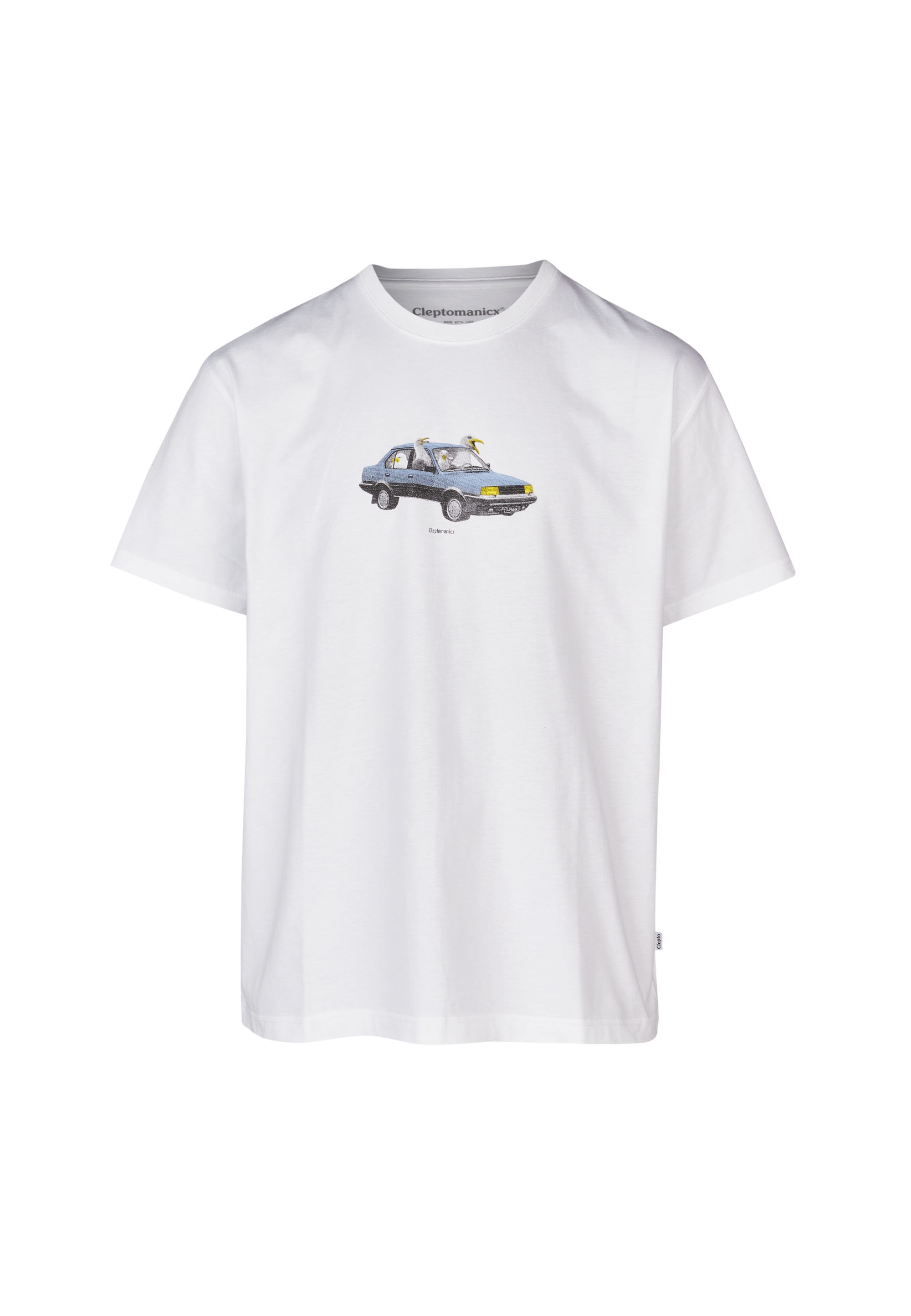Cleptomanicx T-Shirt »Carsharing«, mit lustigem Frontprint