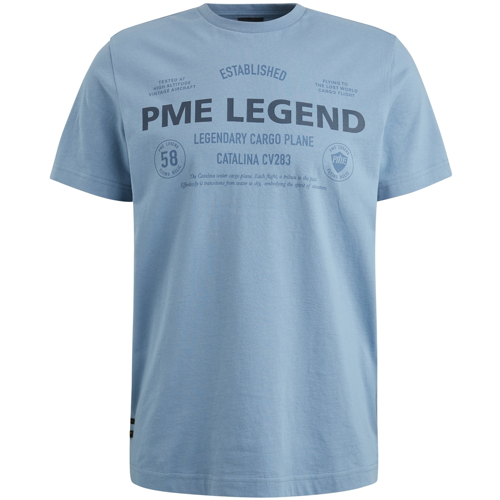 PME LEGEND T-Shirt, mit Logoprint