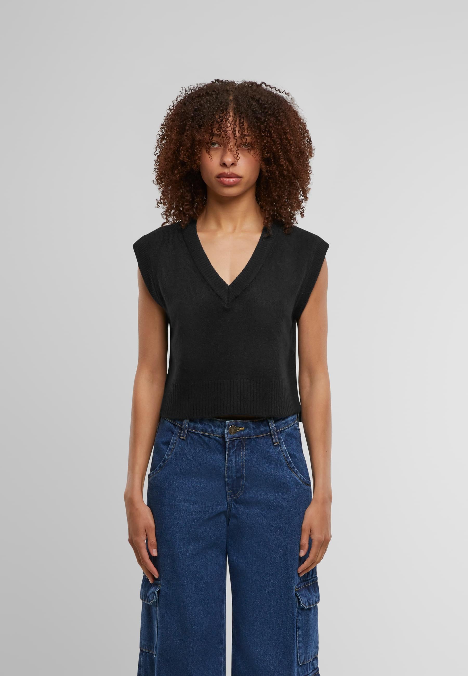 URBAN CLASSICS Steppweste »Urban Classics Ladies Soft Knit Pullunder«