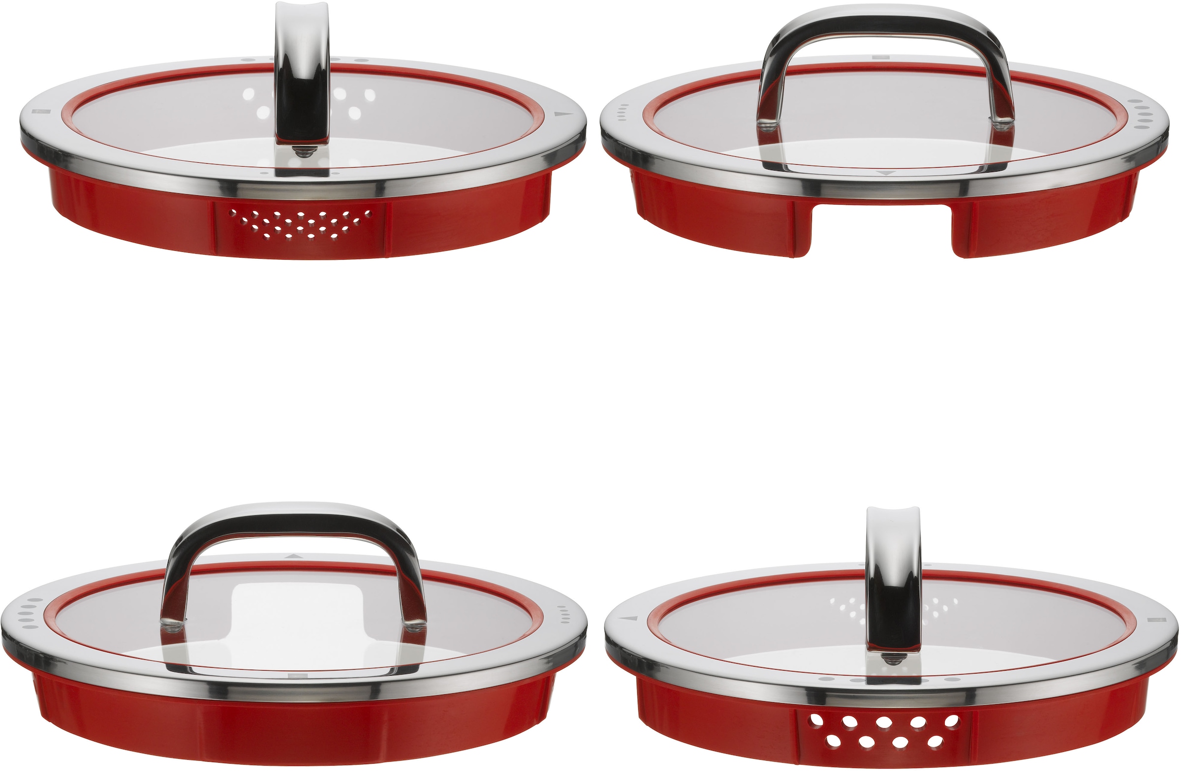 WMF Bratentopf »Function 4« 2 Stk. tlg. Cromargan® Edelstahl Rostfrei 18/10