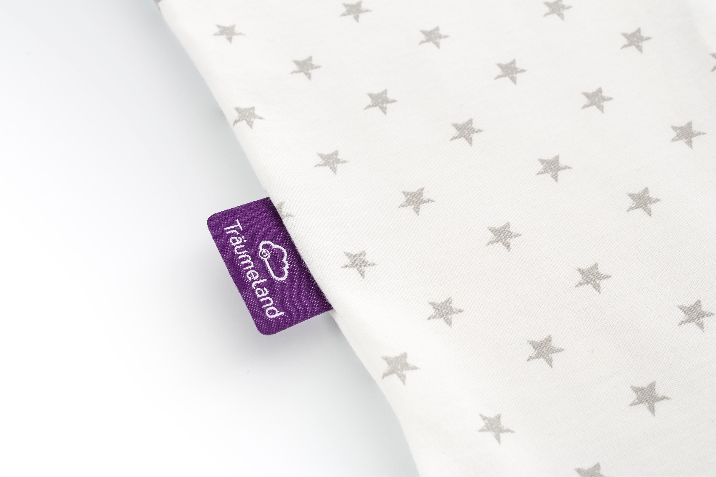 Träumeland Babyschlafsack »Sommerschlafsack LIEBMICH Baumwolle, Design Sternchen grau«
