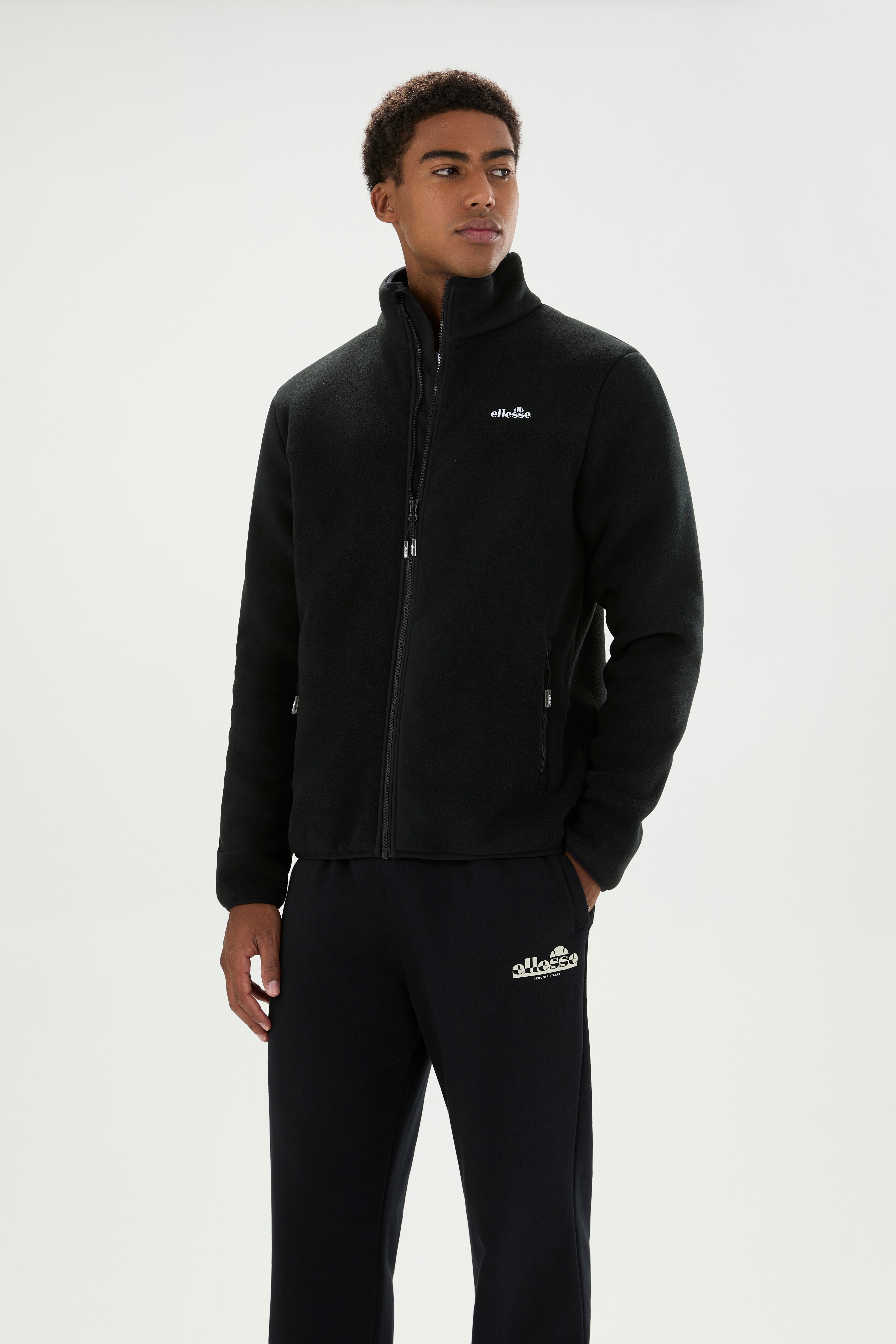 Ellesse Fleecejacke "MONTERRAS FZ JACKET" für Erwachsene geeignet, mit Reißverschluss, aus Polyester