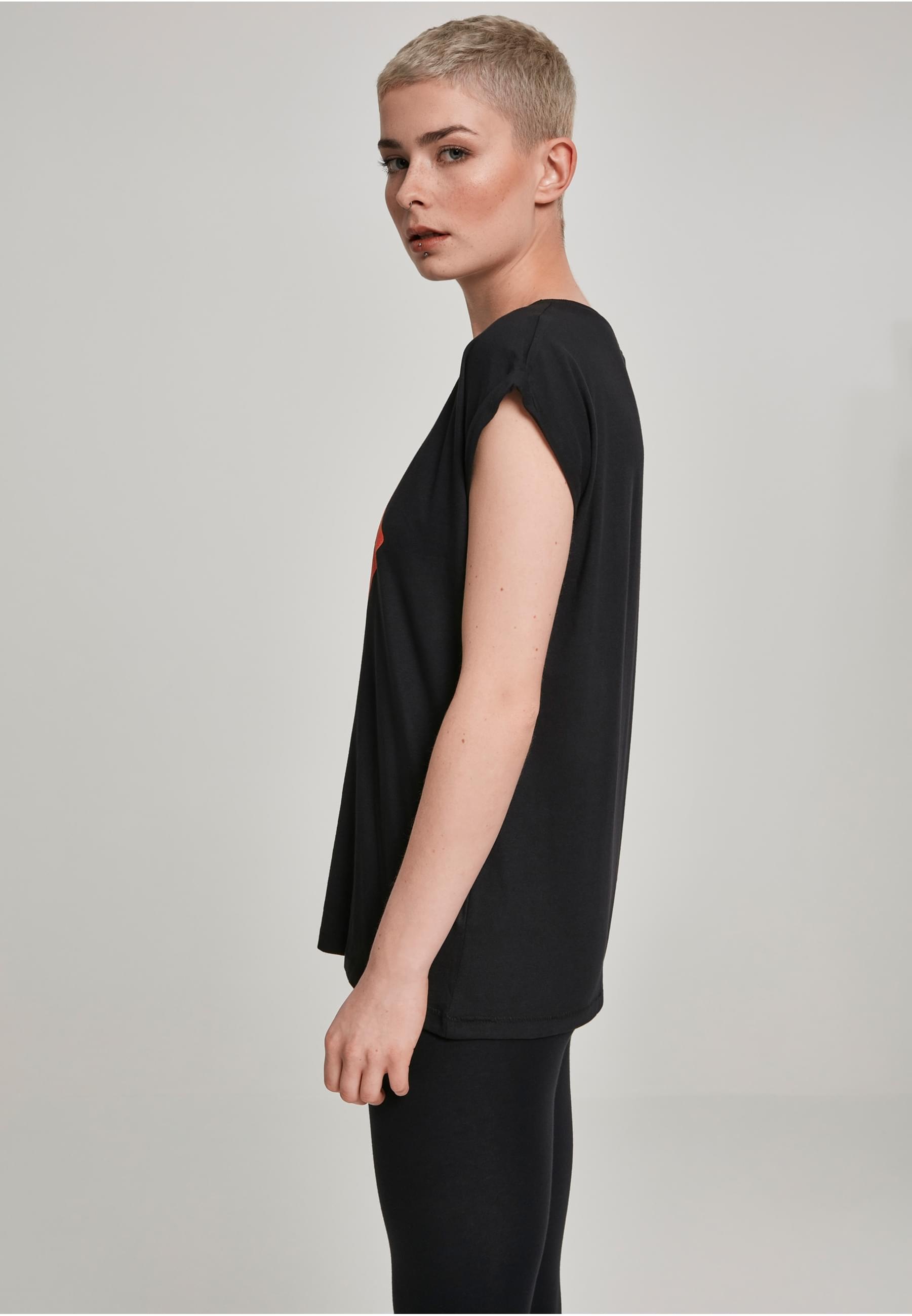 Merchcode Kurzarmshirt »Merchcode Damen Ladies Rolling Stones Tongue Tee« 1 Stk.