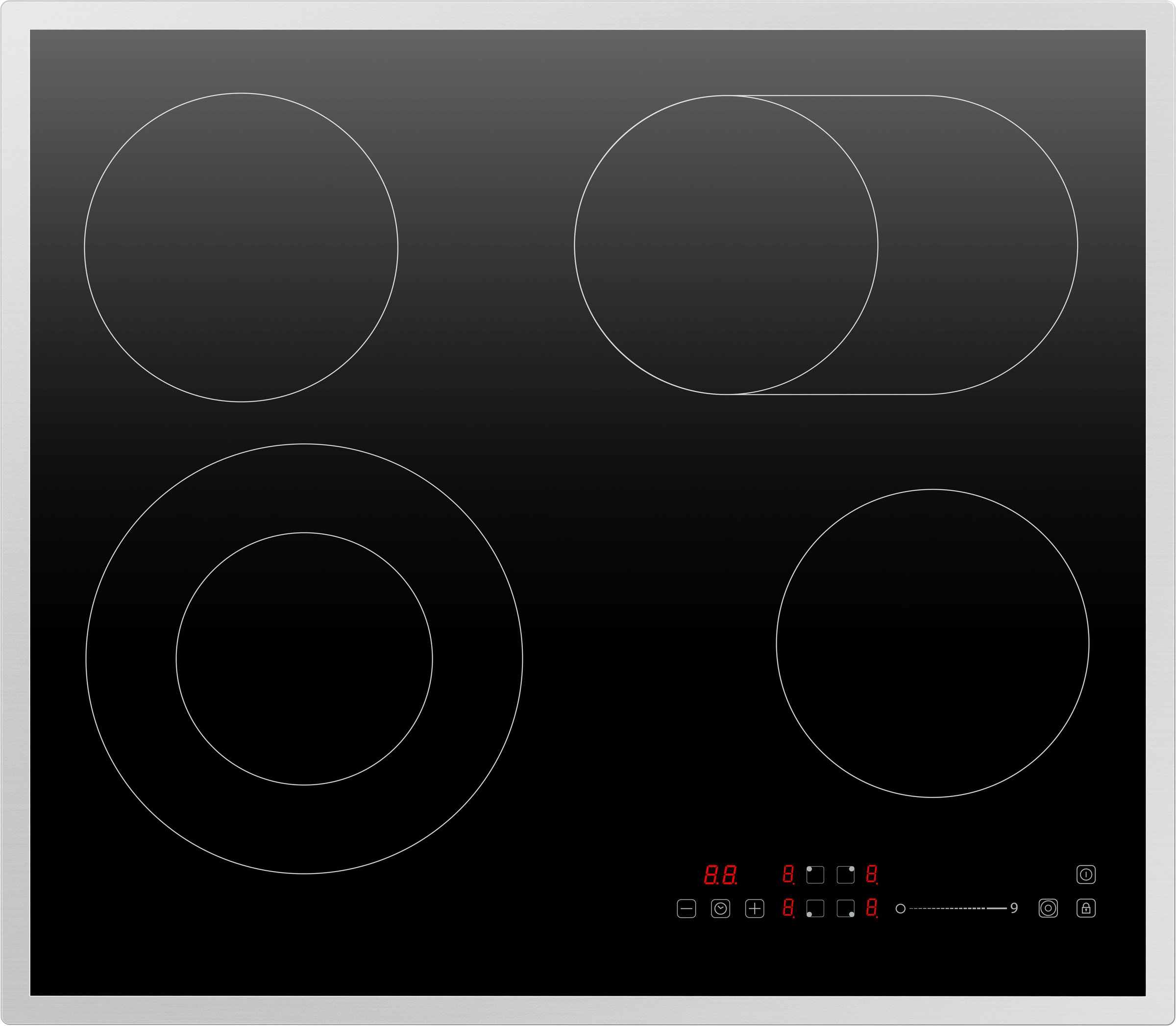 Hanseatic Elektro-Kochfeld "HC66072TS" günstig online kaufen