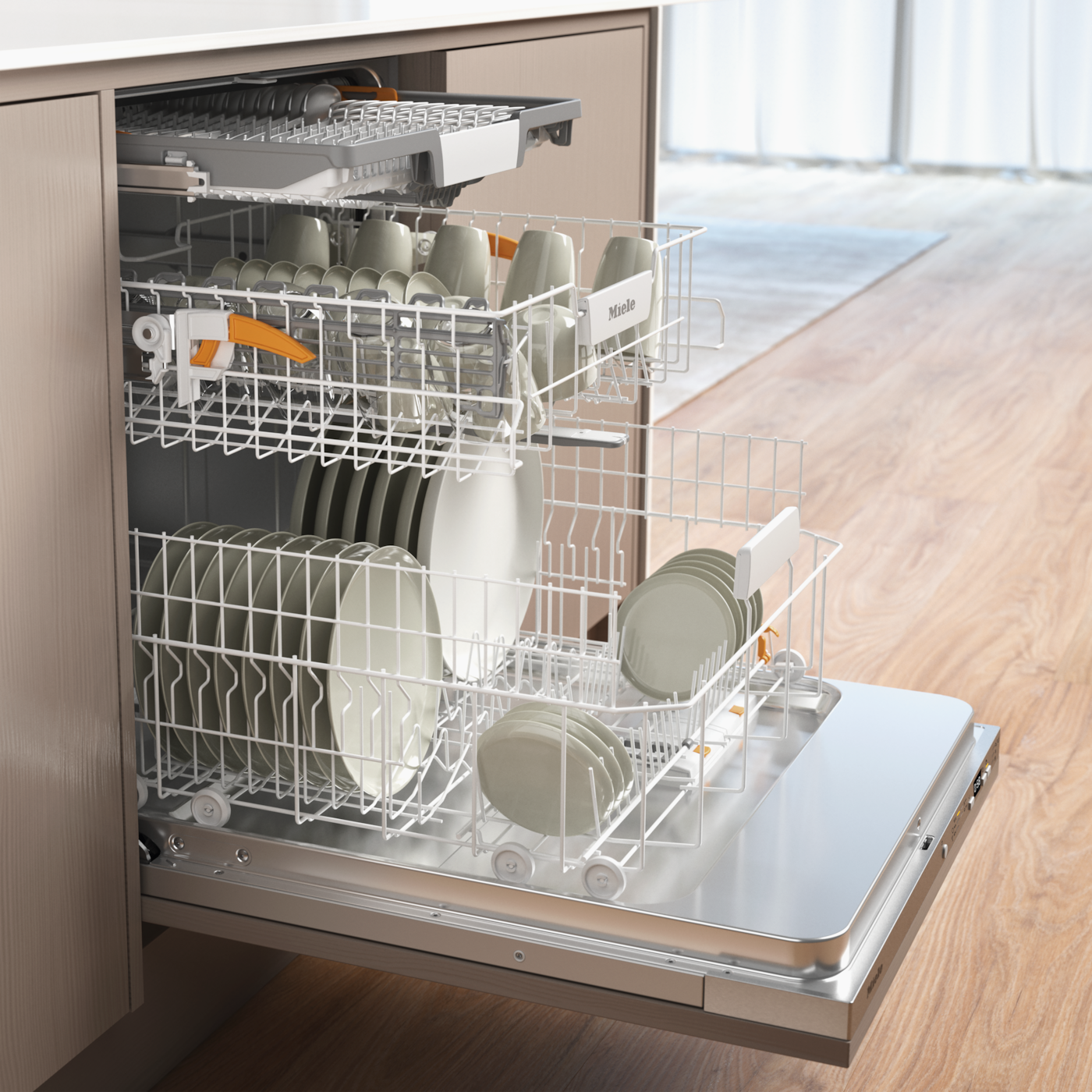 Miele vollintegrierbarer Geschirrspüler »G 5450 SCVi Active Plus«, 14 Maßgedecke