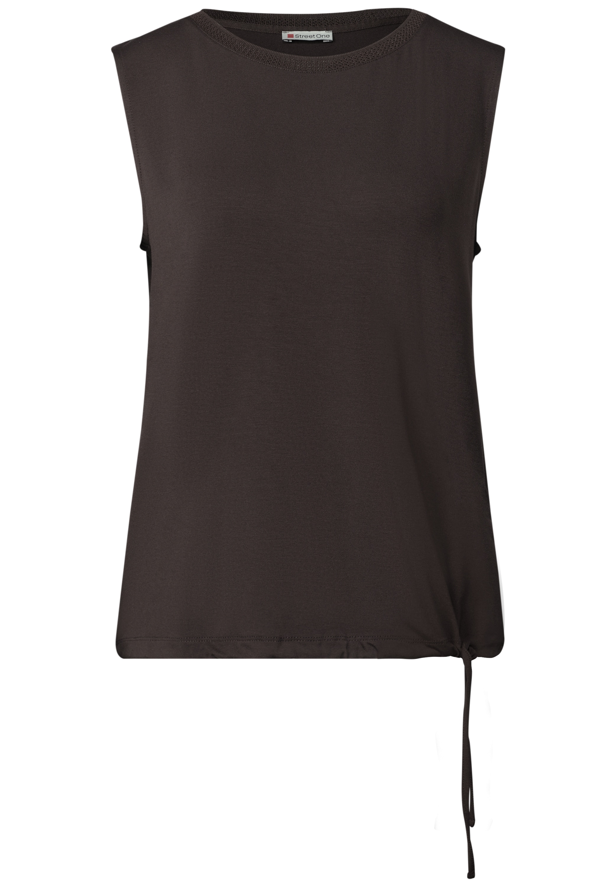 STREET ONE Shirttop aus stretchigem Viskosematerial