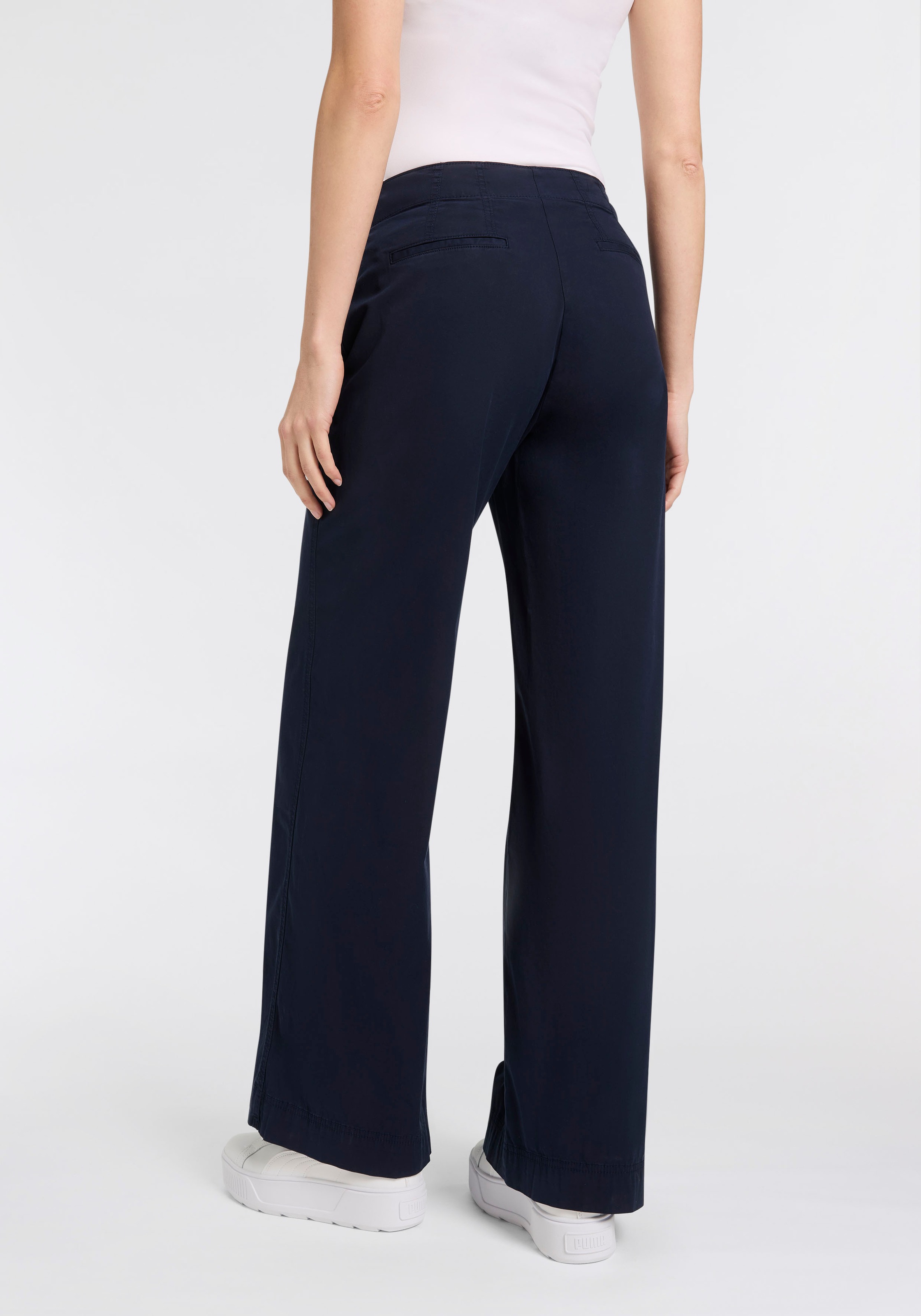BOSS ORANGE Webhose "Tahilone Premium Damenmode", Straight Leg mit weitem B günstig online kaufen