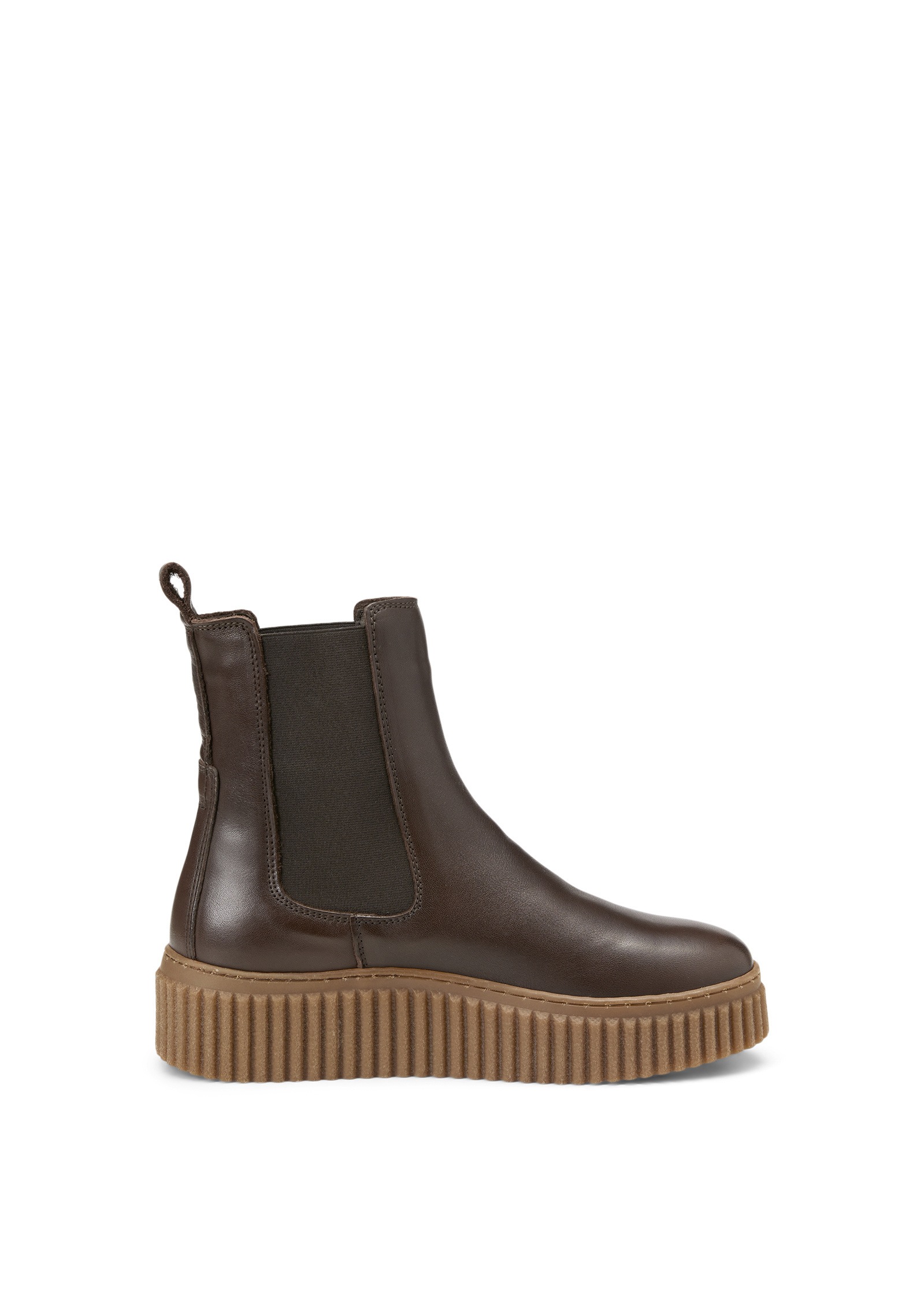 Marc O'Polo Chelseaboots »mit gerillter Plateausohle«