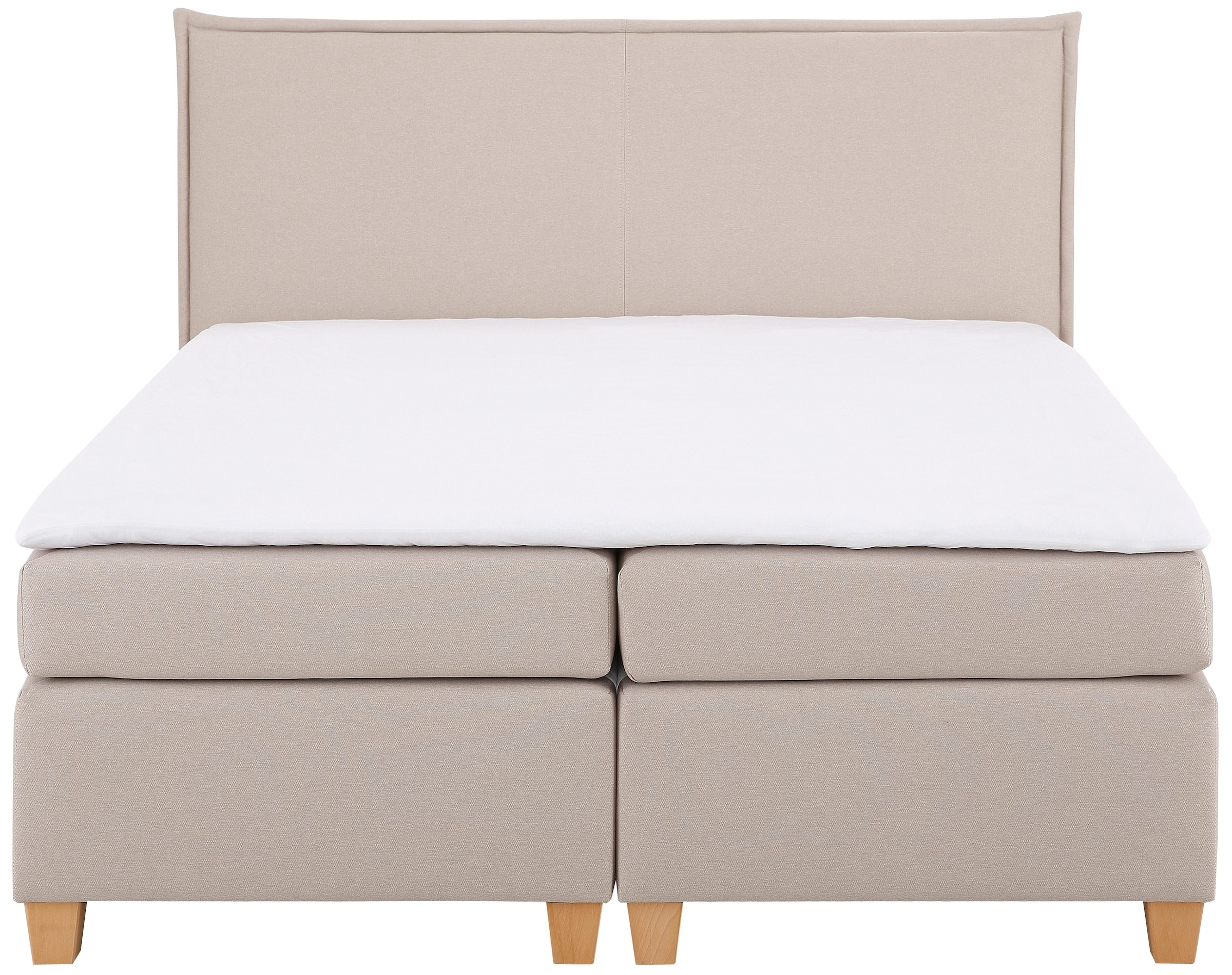 Home affaire Boxspringbett »Houssay«, inkl. Topper, 5 Breiten, 2 Härtegraden auch in Überlänge 220 cm