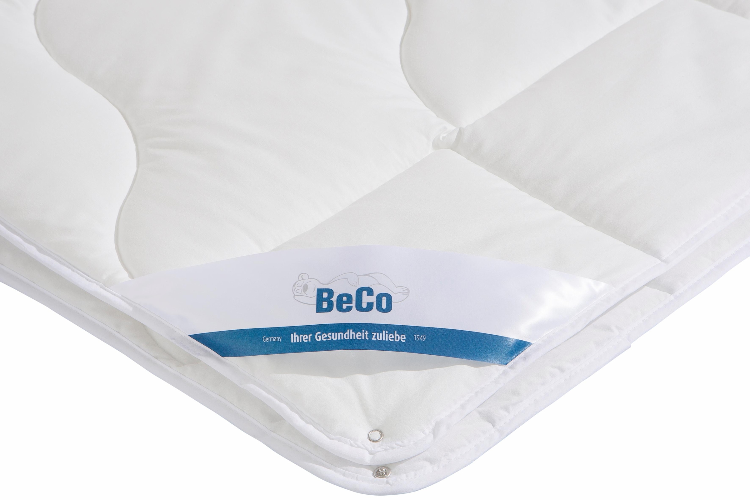 Beco Kunstfaserbettdecke »Proneem«, normal, Bezug Baumwolle oder Polyester,  (1 St.), geprüfter Schutz vor Milben, von Hohenstein getestet auf Rechnung  | BAUR