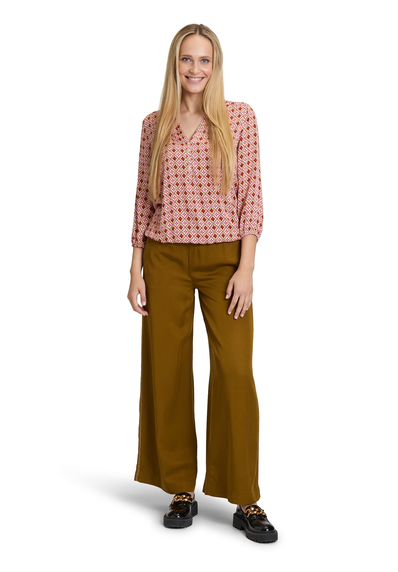 Cartoon Schlupfbluse »Cartoon Casual-Bluse mit Muster«