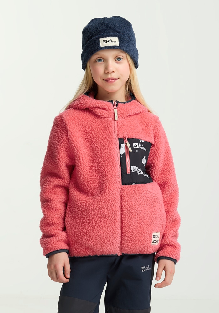 JACK WOLFSKIN Jungen Beanie "NEPALI BEANIE K", blau, Obermaterial: 100% Polyester, Mützen