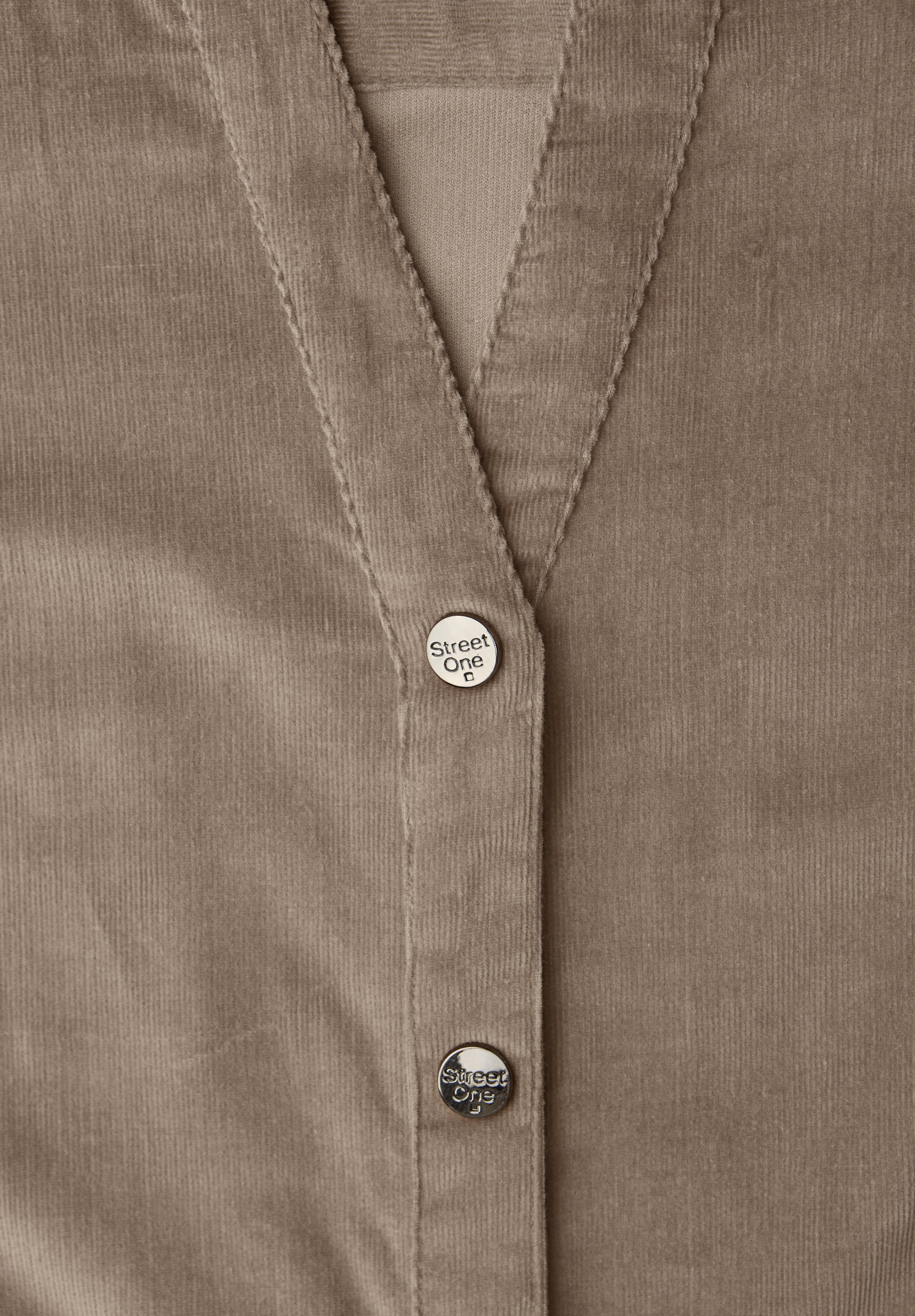 STREET ONE Midikleid Eingrifftaschen knielang