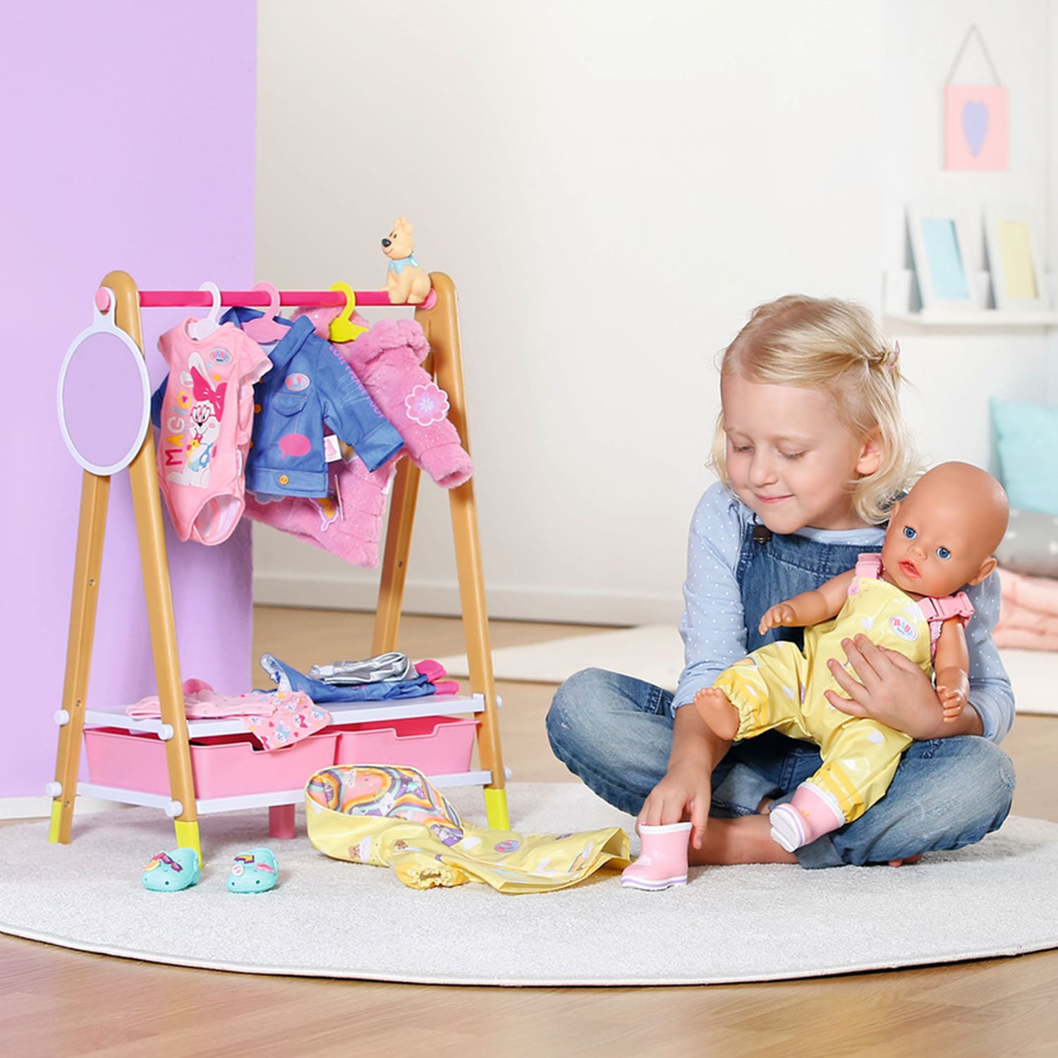 Baby Born Puppenkleidung »Regen-Outfit, 43cm«