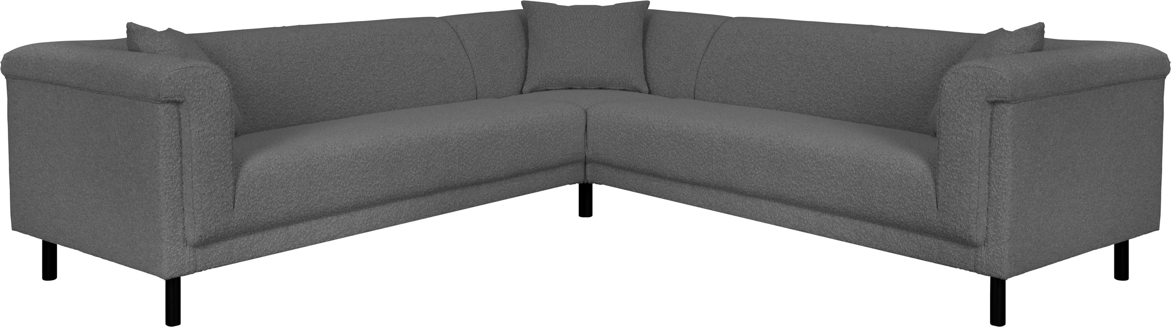 Thumbnail - Home affaire Ecksofa "AGNIA L-Form B/T/H: 244/244/71 cm" incl. Zierkissen, gleichschenklig, auch in Cord